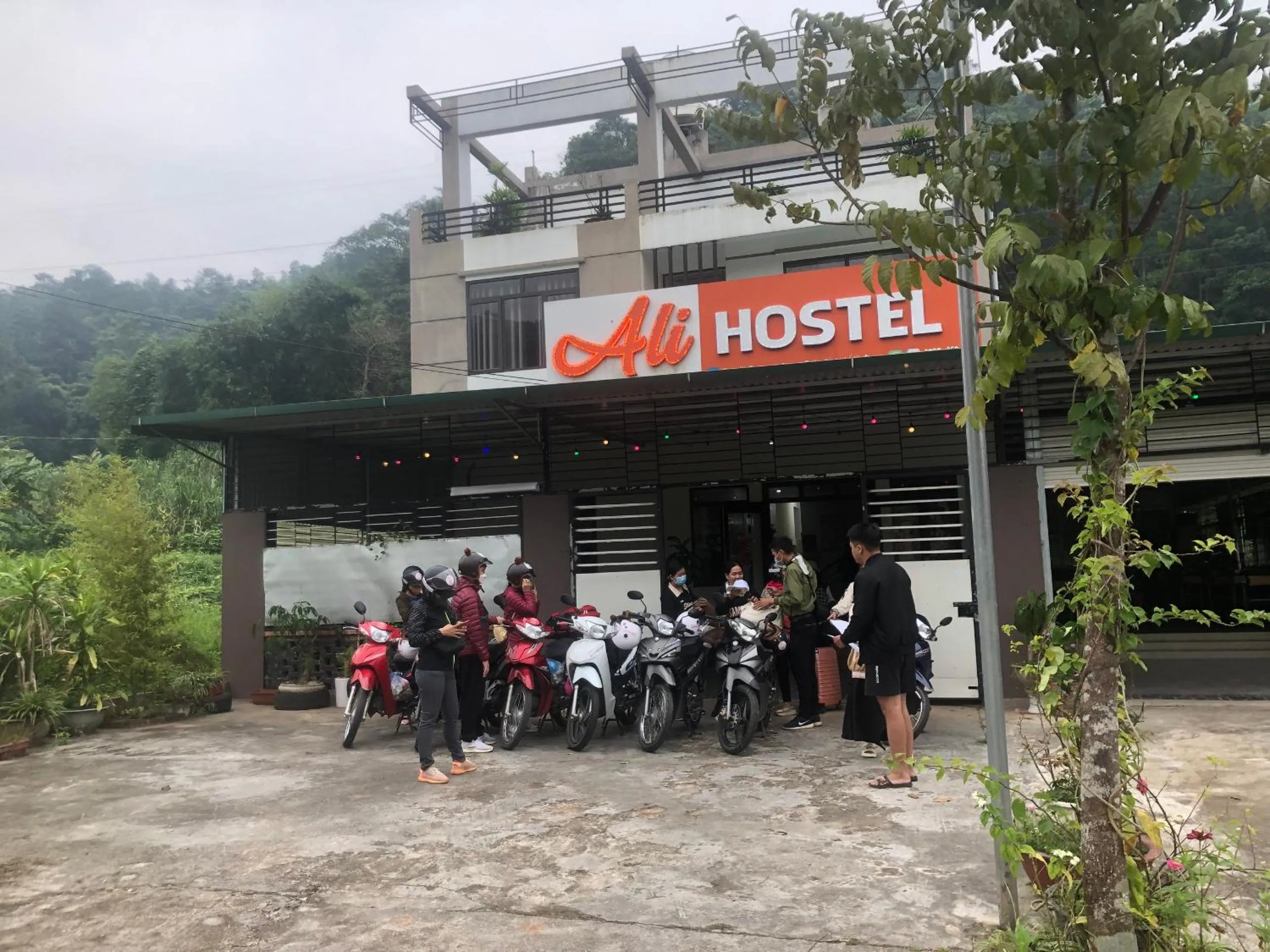 Property building in Ha Giang Ali Hostel
