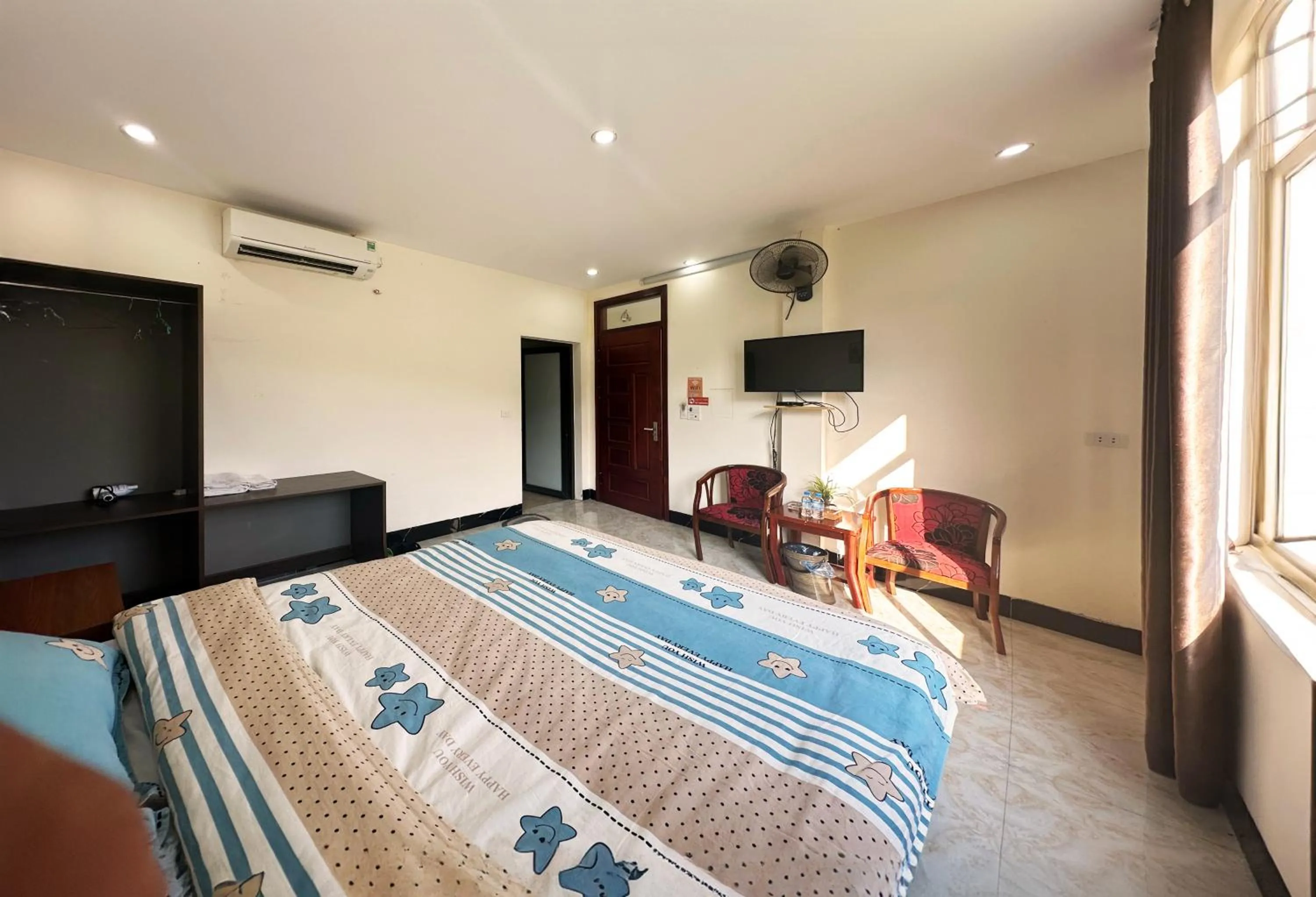 Bed in Ha Giang Ali Hostel