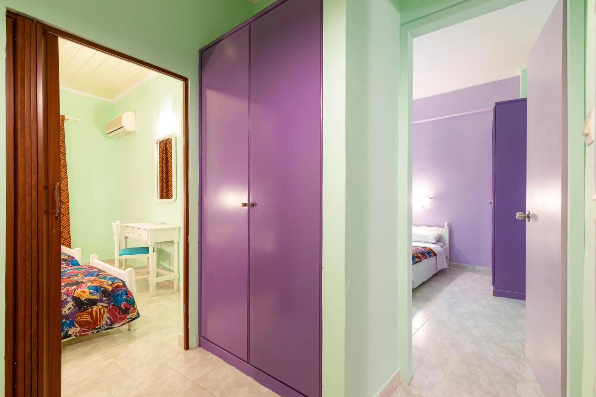 Bed in Ni-Mar Studios & Apartments