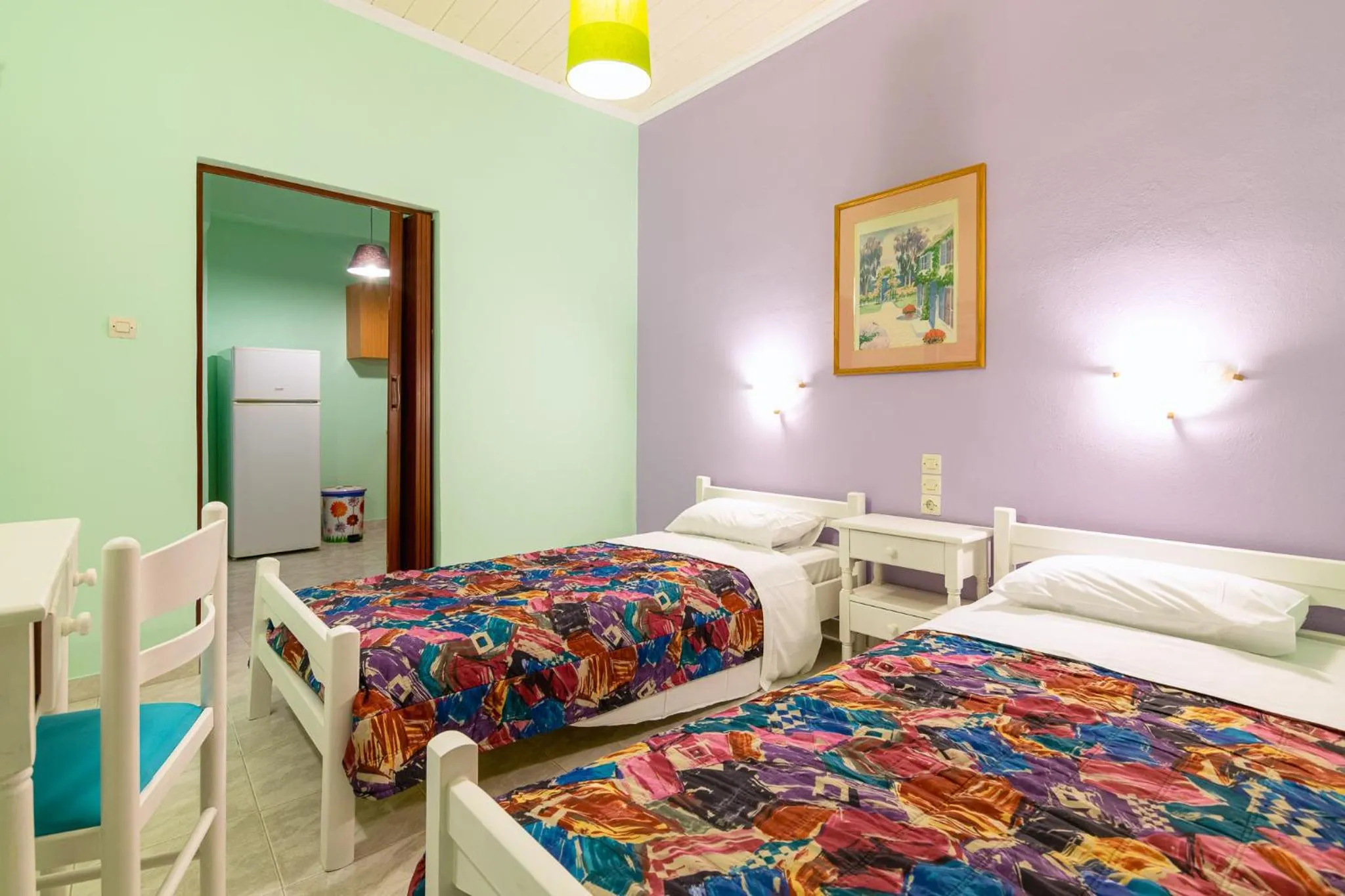 Bed in Ni-Mar Studios & Apartments