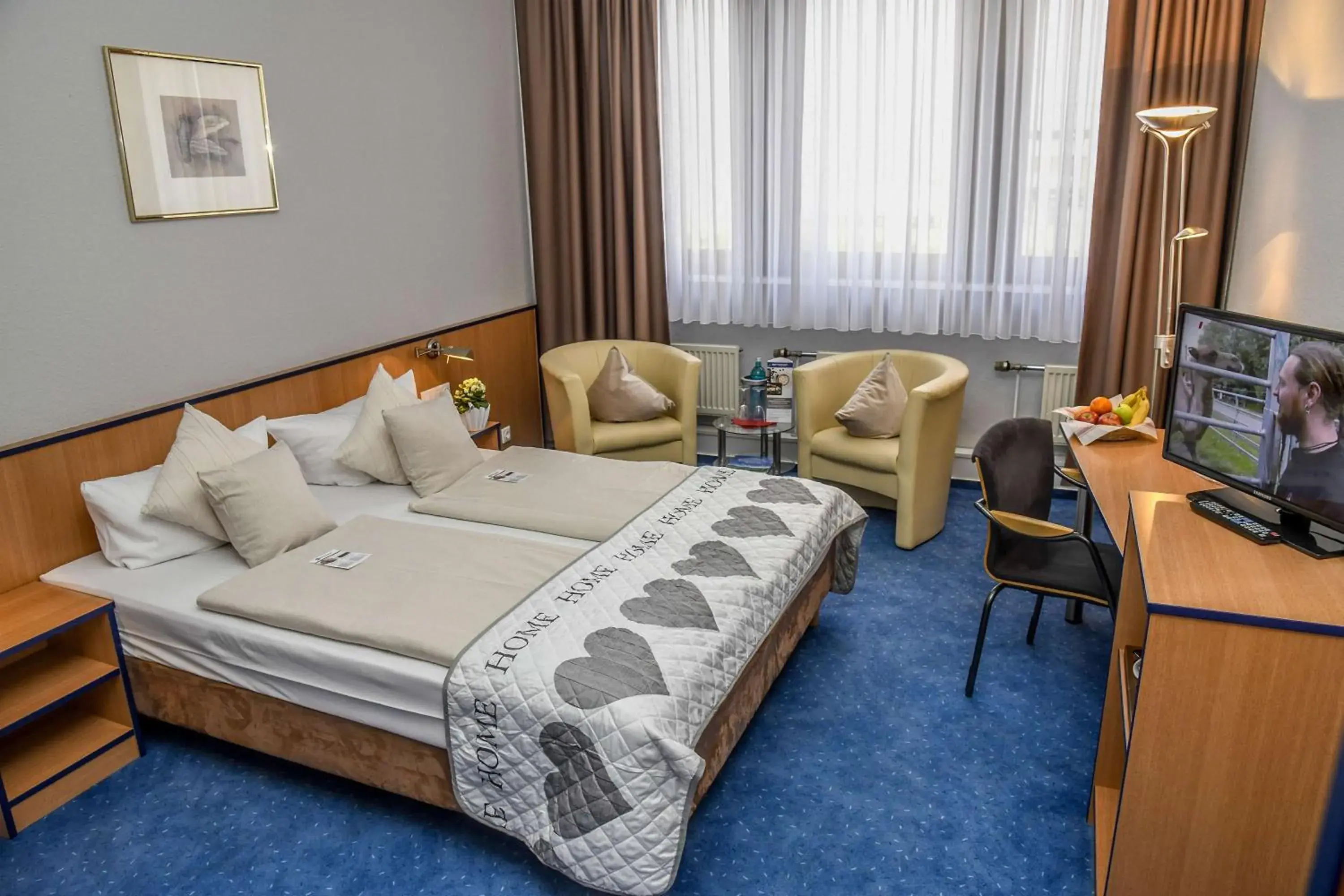 Einzel/-Doppelzimmer Frz. Bett Standard in Best Western Comfort Business Hotel Düsseldorf-Neuss Einzel/-Doppelzimmer Frz. Bett Standard in Best Western Comfort Business Hotel Düsseldorf-Neuss