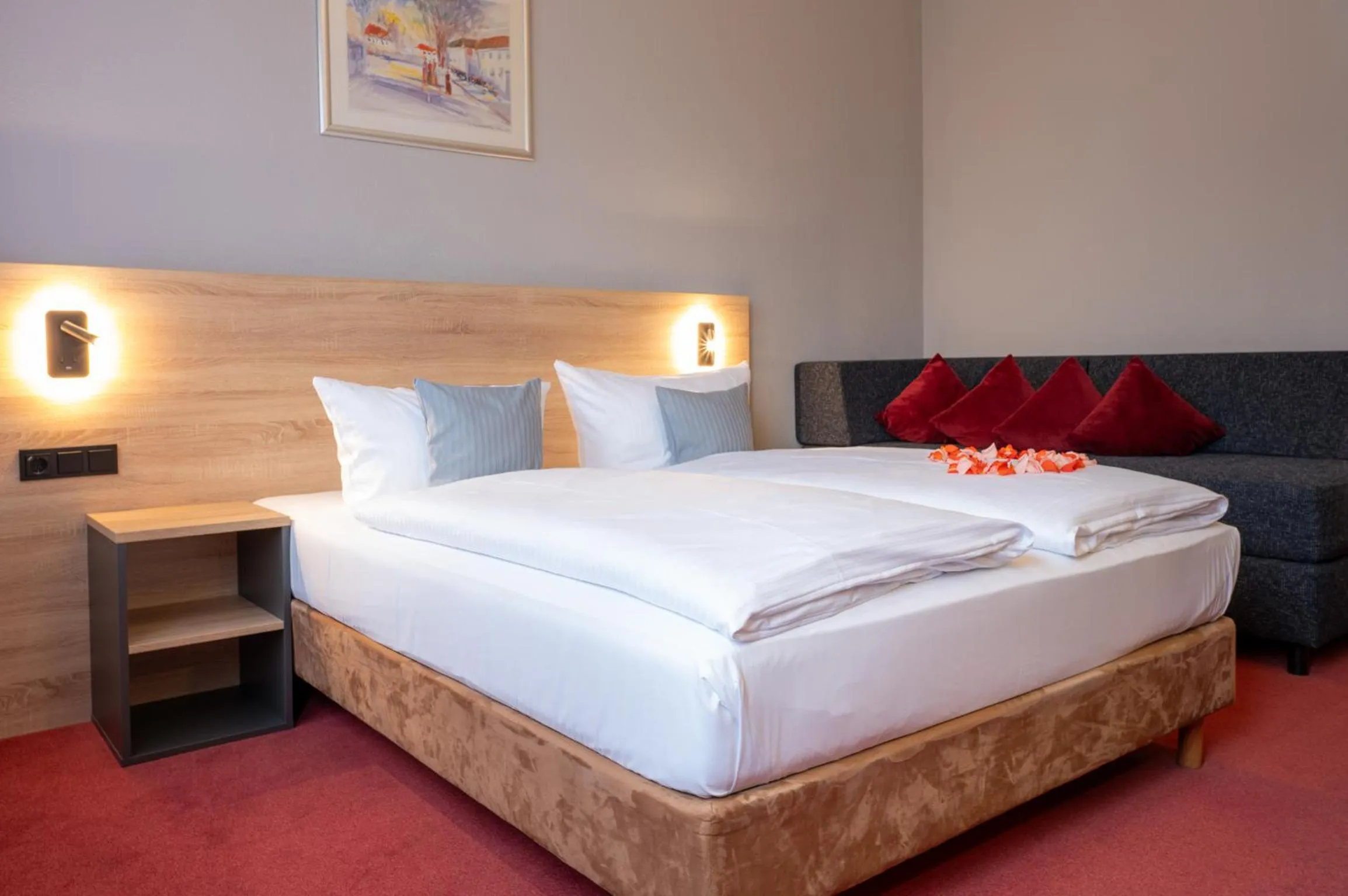 Photo of the whole room, Bed in Best Western Comfort Business Hotel Düsseldorf-Neuss