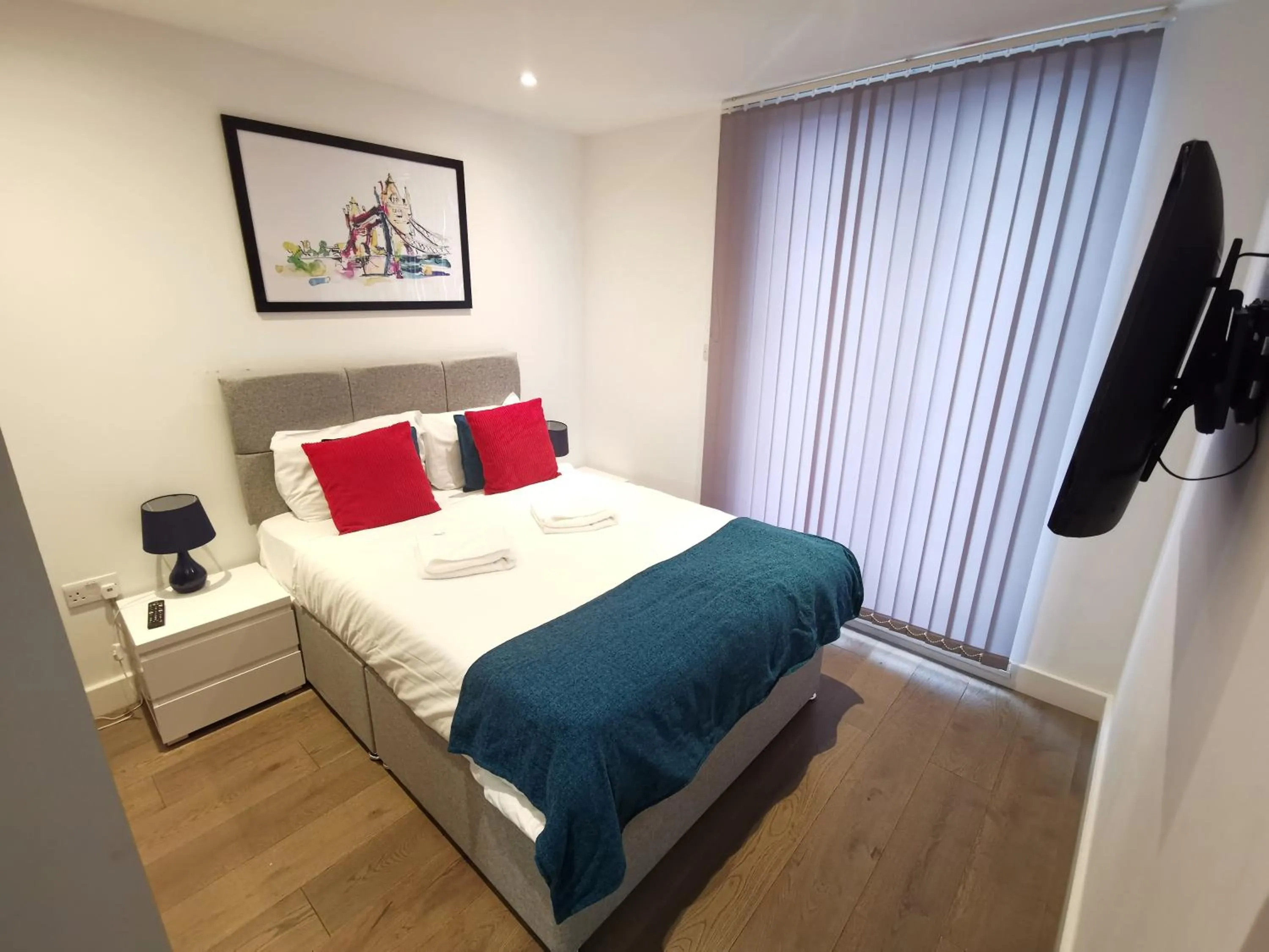 Bed in City Prime Apartments