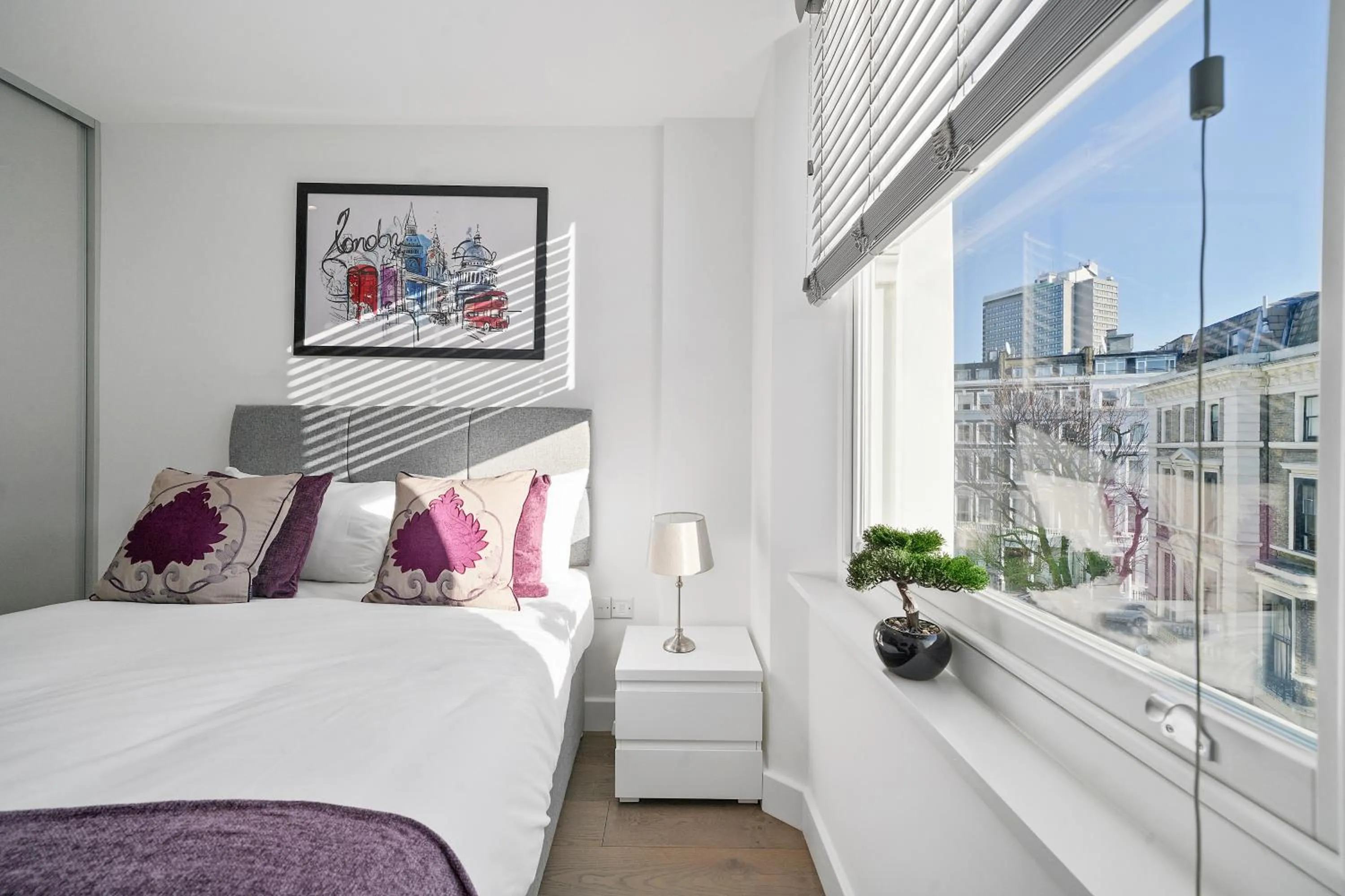 City view, Bed in City Prime Apartments