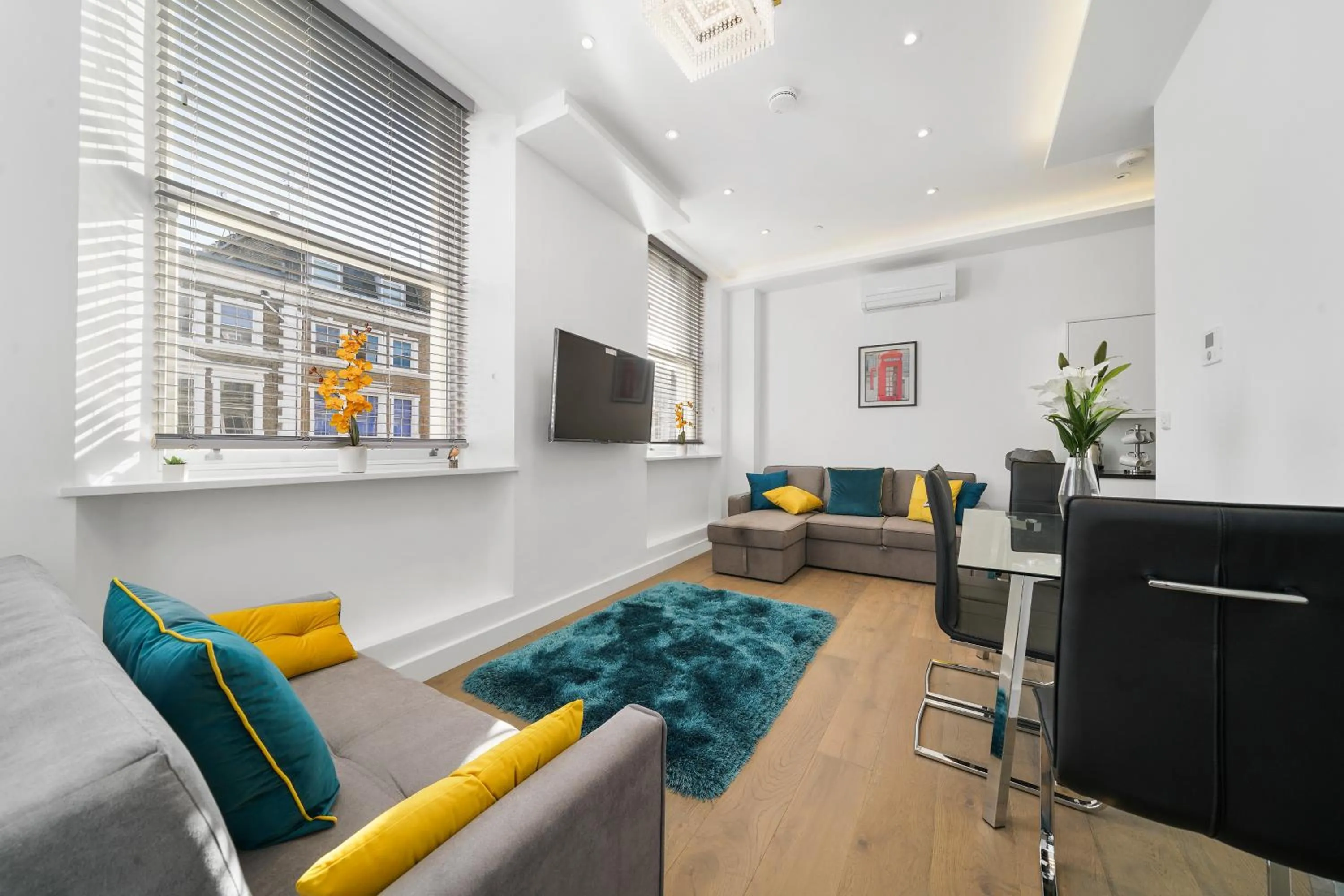 Living room in City Prime Apartments