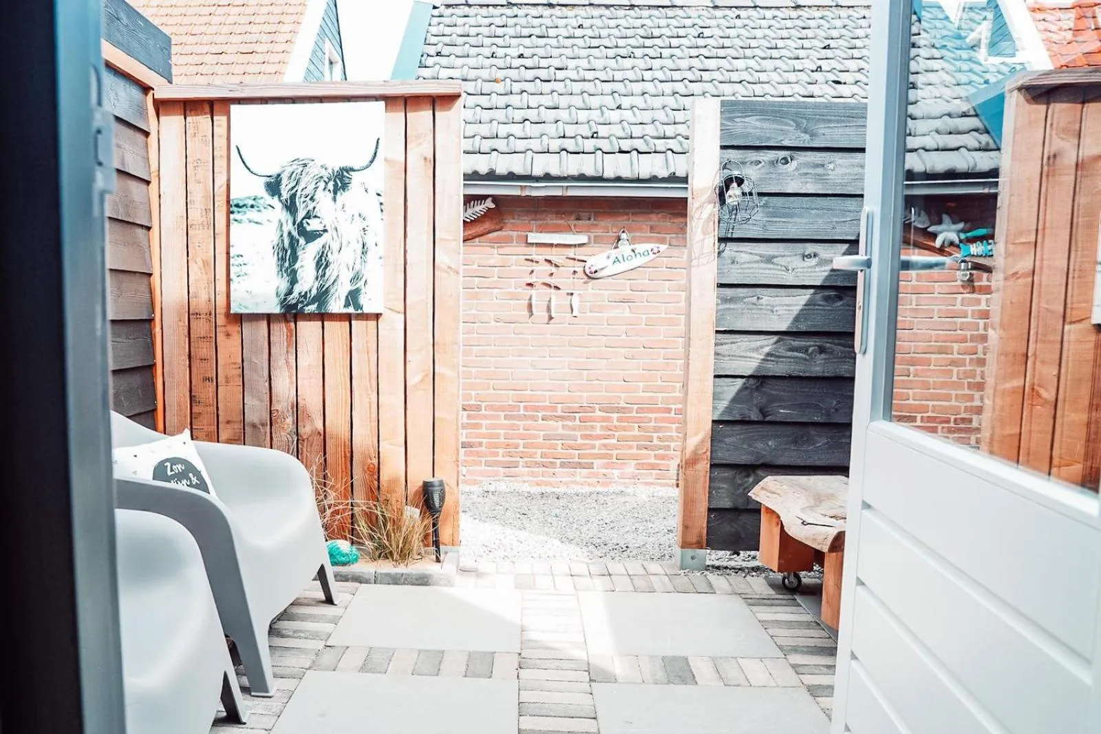 Garden in B&B Joeys place