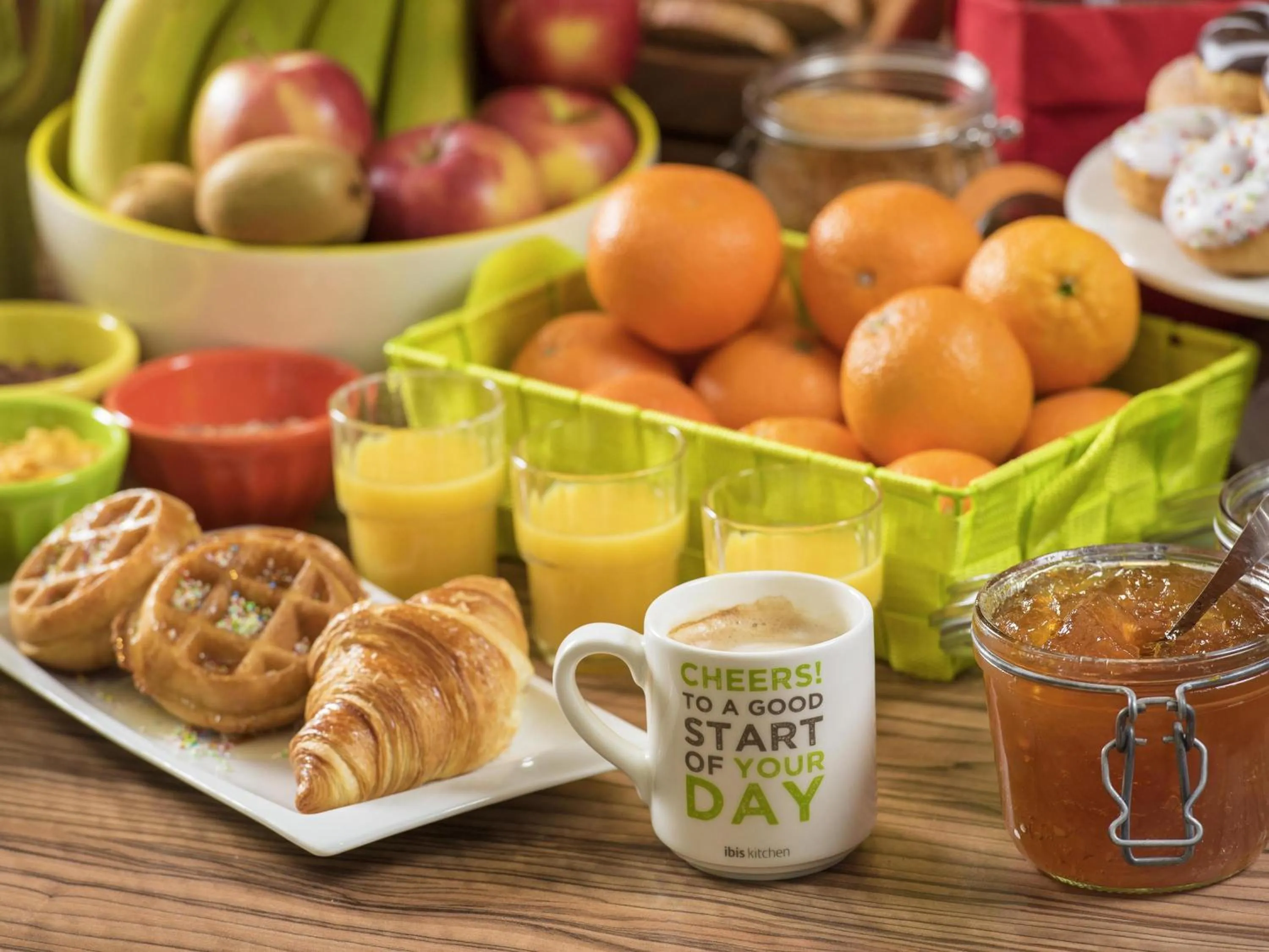 Breakfast in ibis Styles Offenburg City