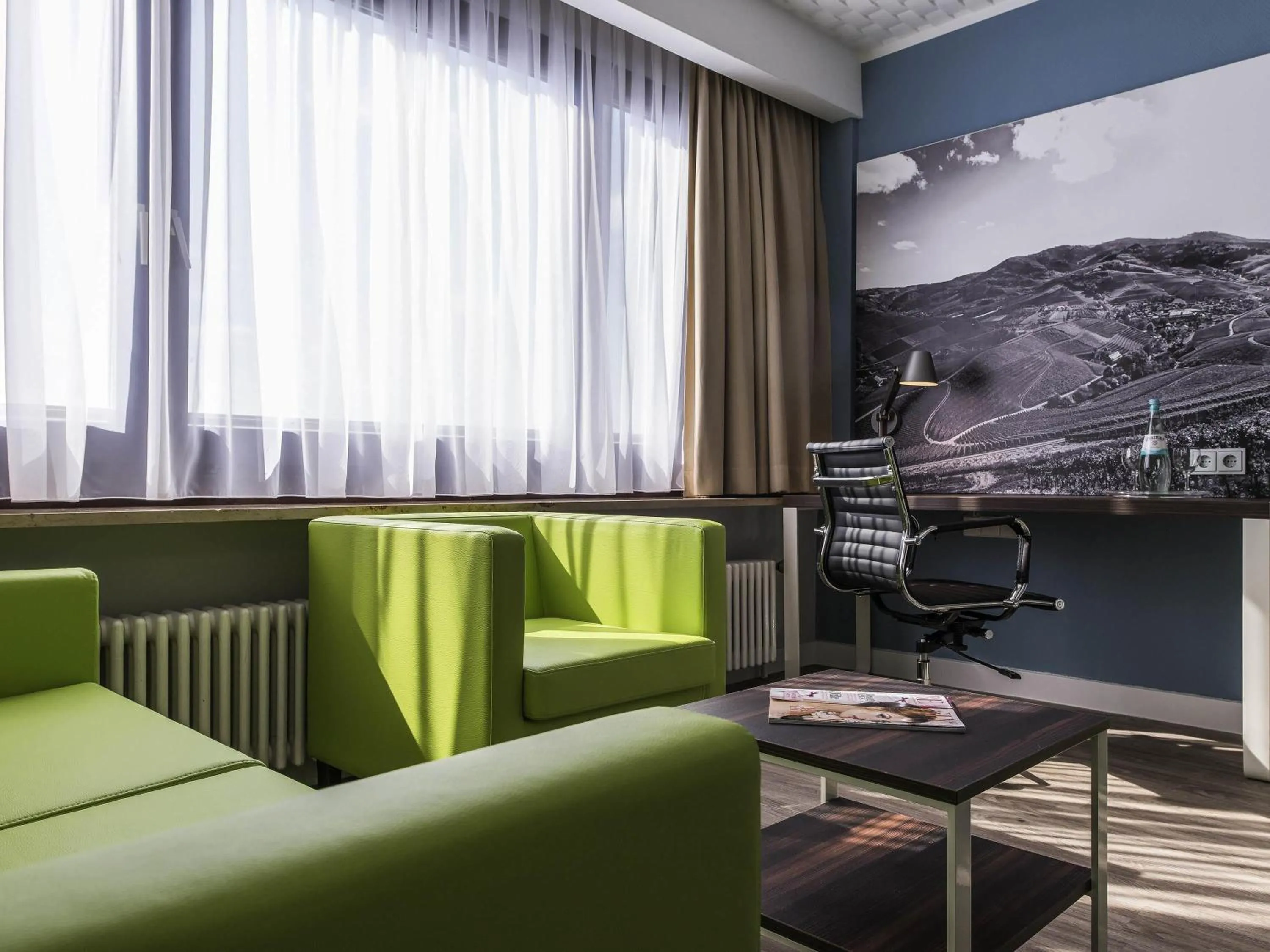 Bedroom in ibis Styles Offenburg City