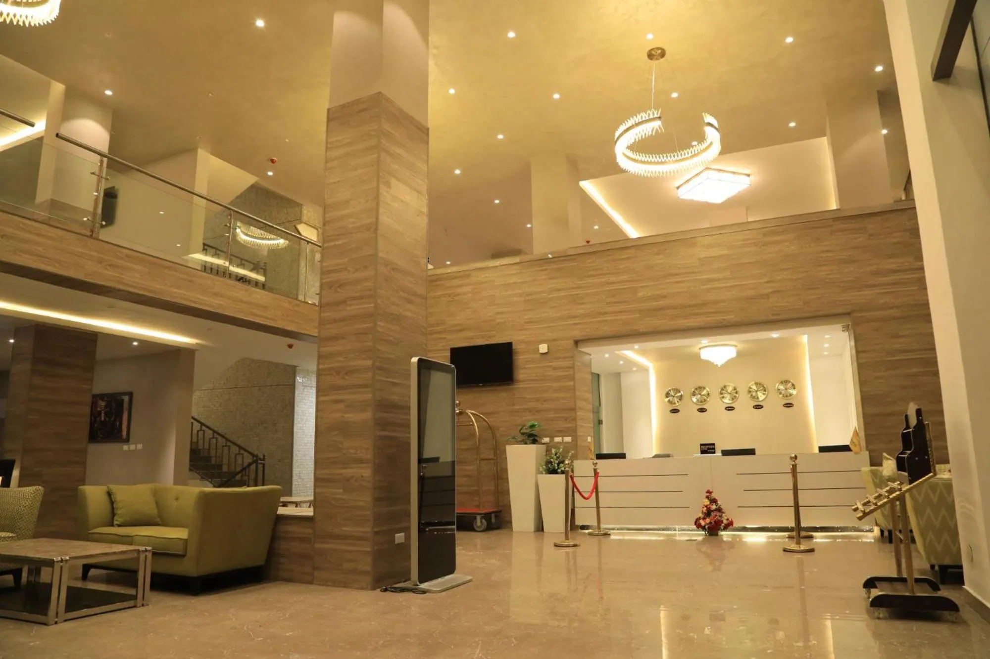 Lobby or reception in ELGEL Hotel and Spa