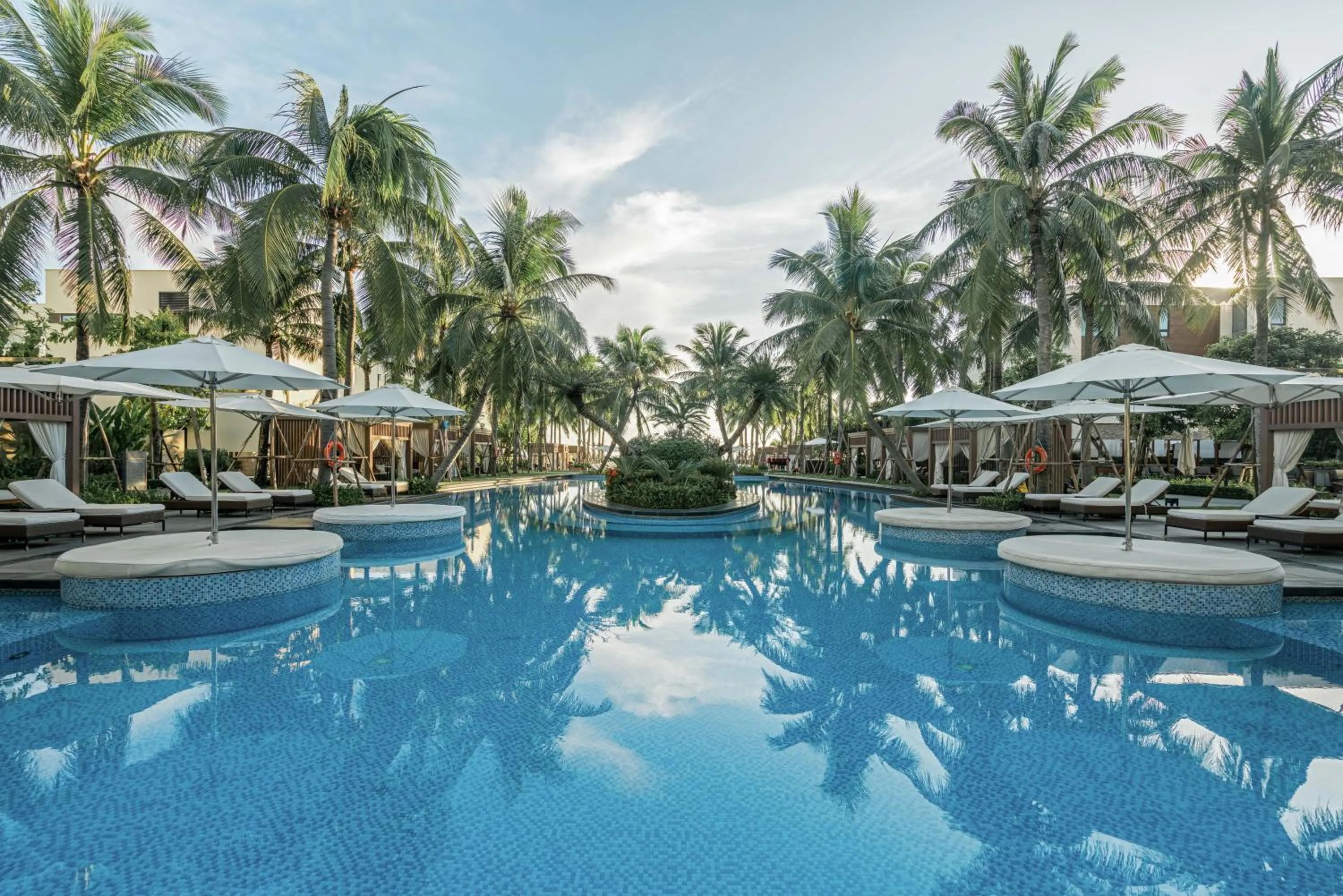 Swimming pool in Shilla Monogram Danang