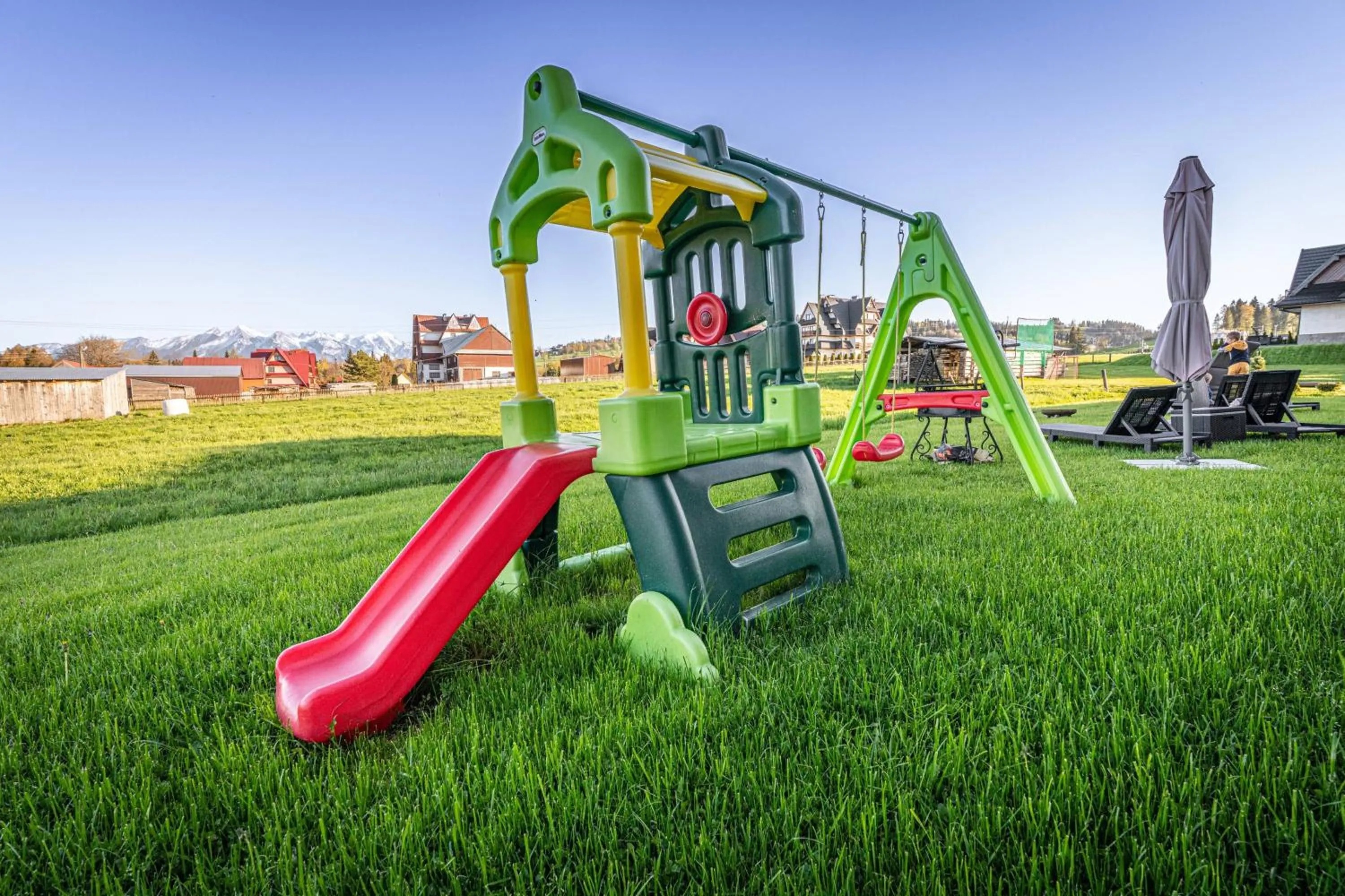 BBQ facilities in Rezydencja Markowy Dworek