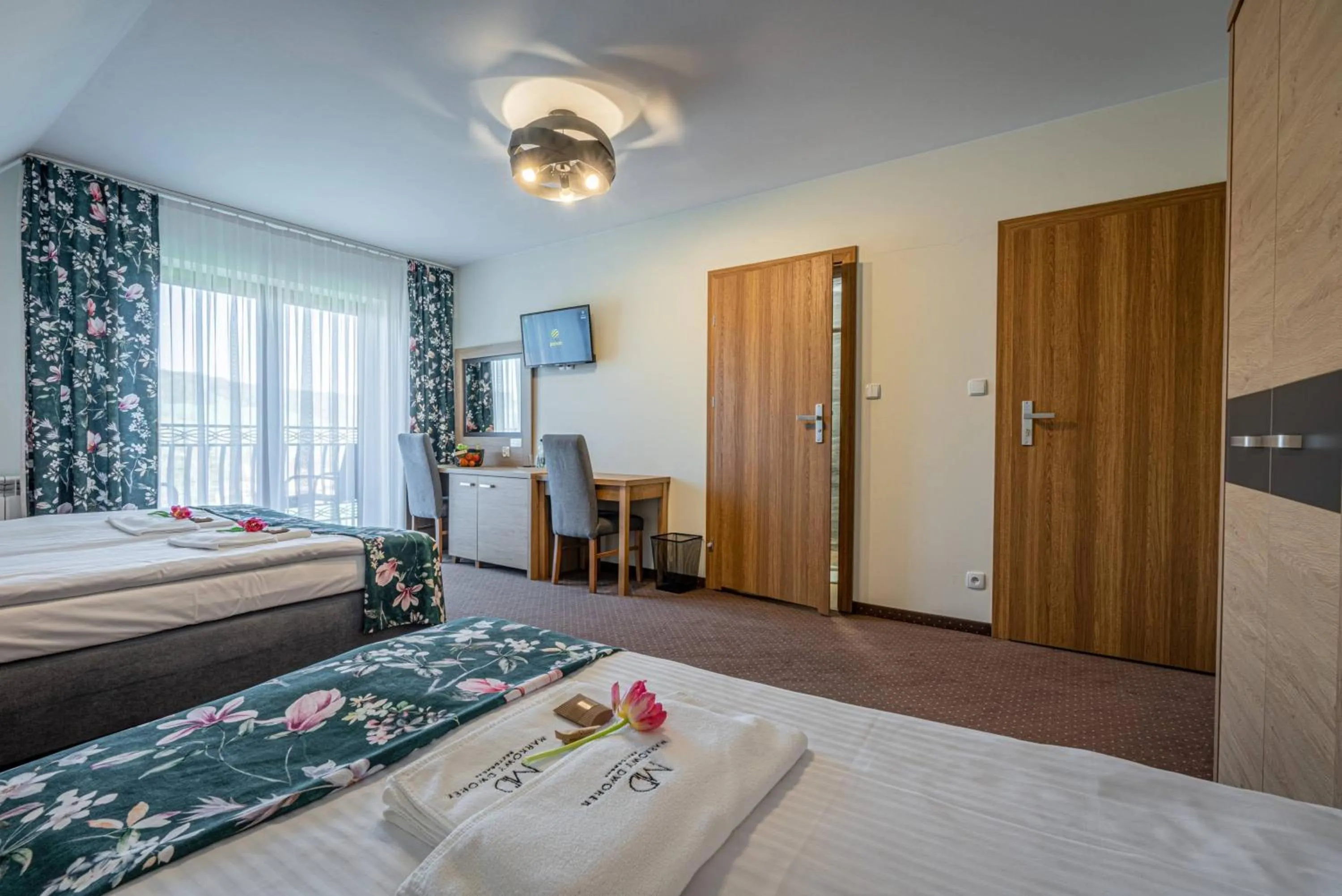 Bed in Rezydencja Markowy Dworek