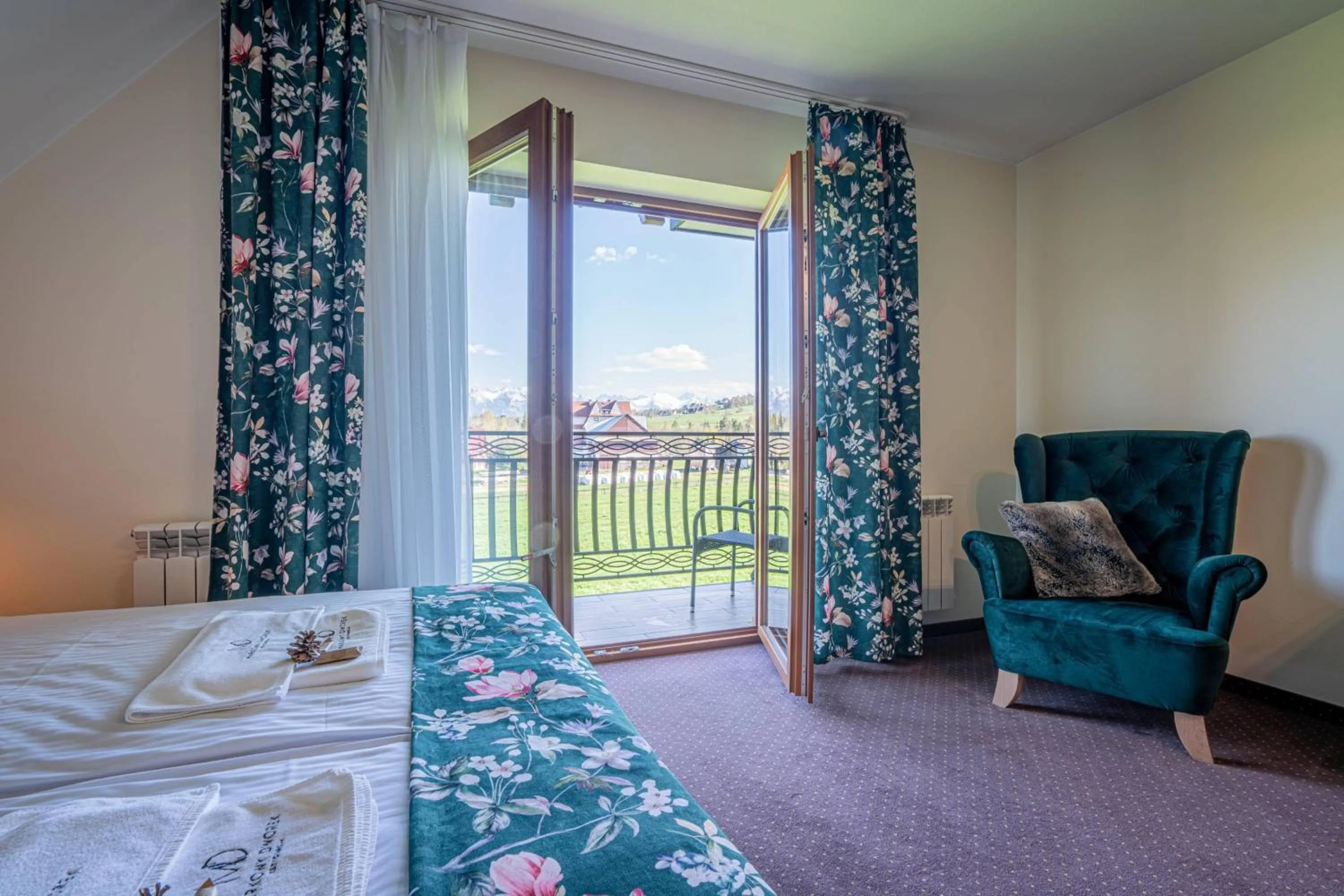 Bed in Rezydencja Markowy Dworek