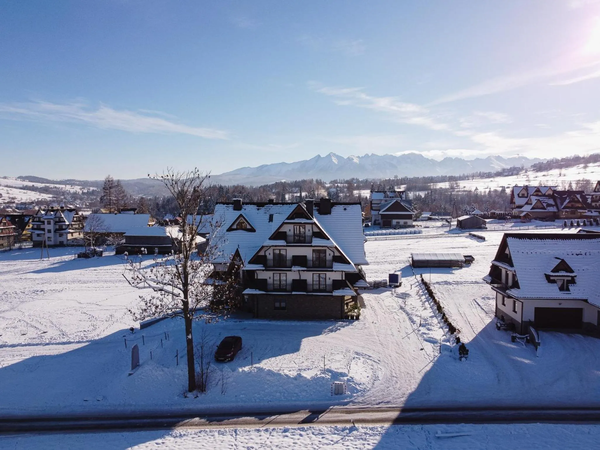Property building in Rezydencja Markowy Dworek