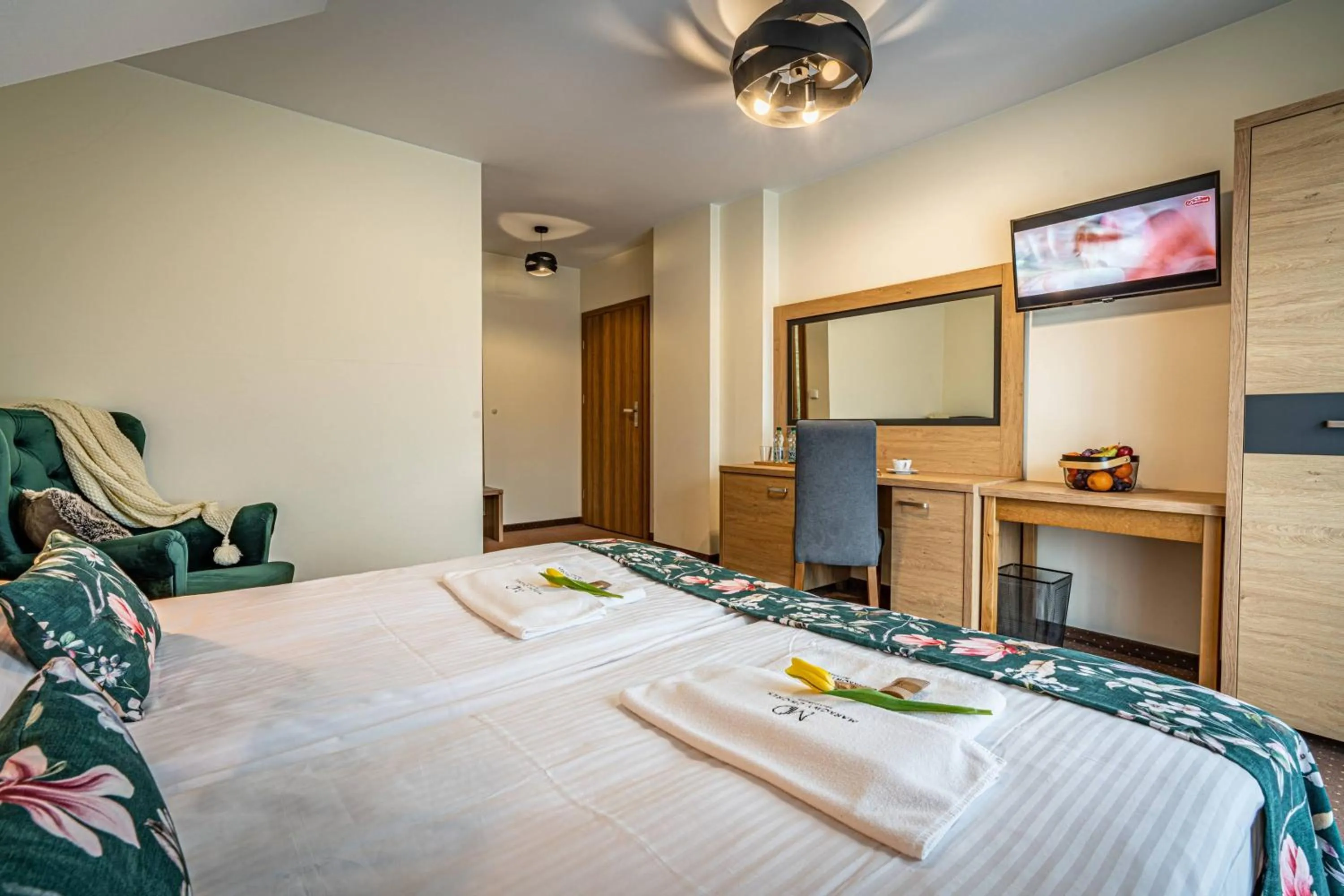 Bed in Rezydencja Markowy Dworek