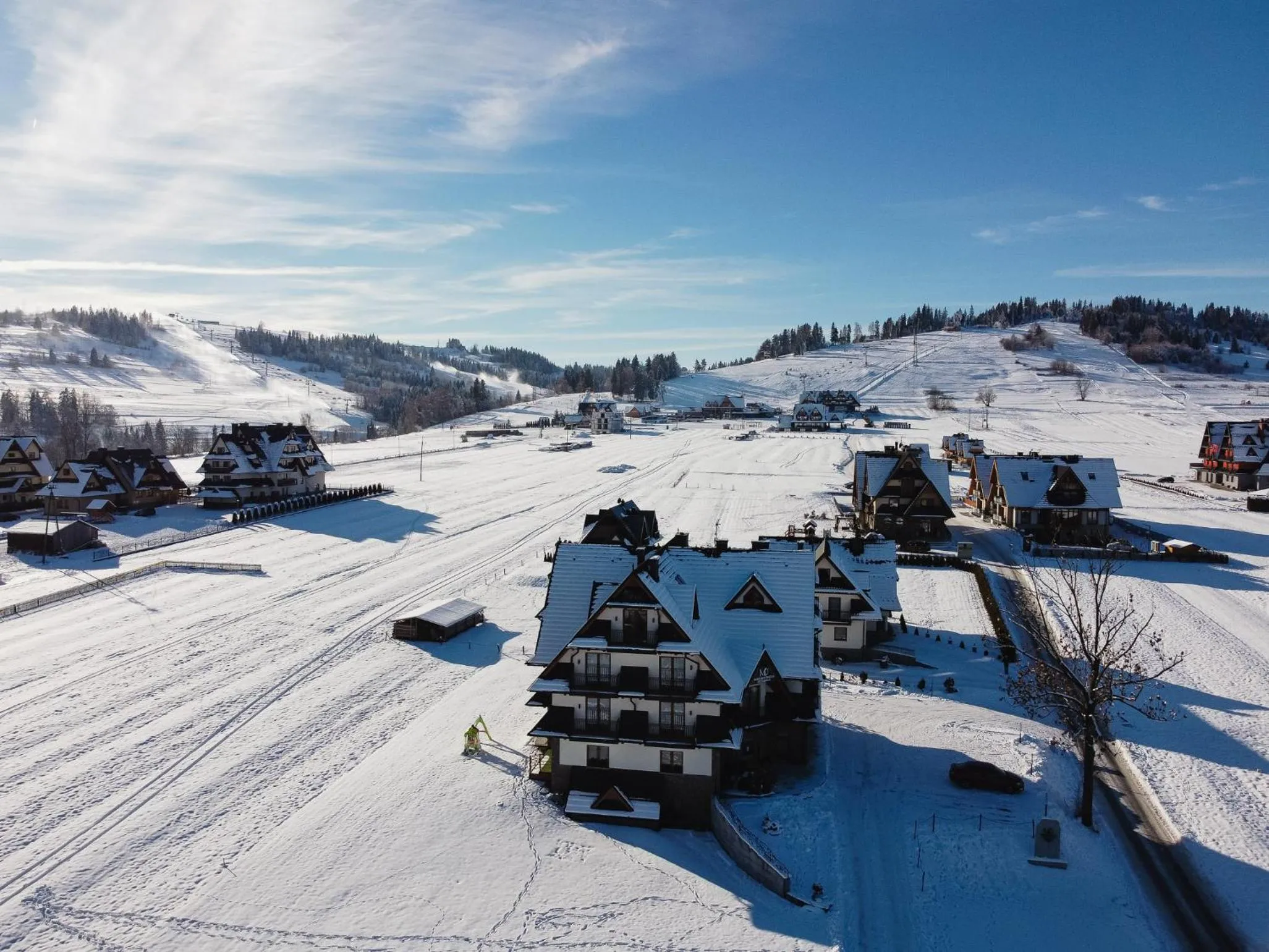 Property building in Rezydencja Markowy Dworek