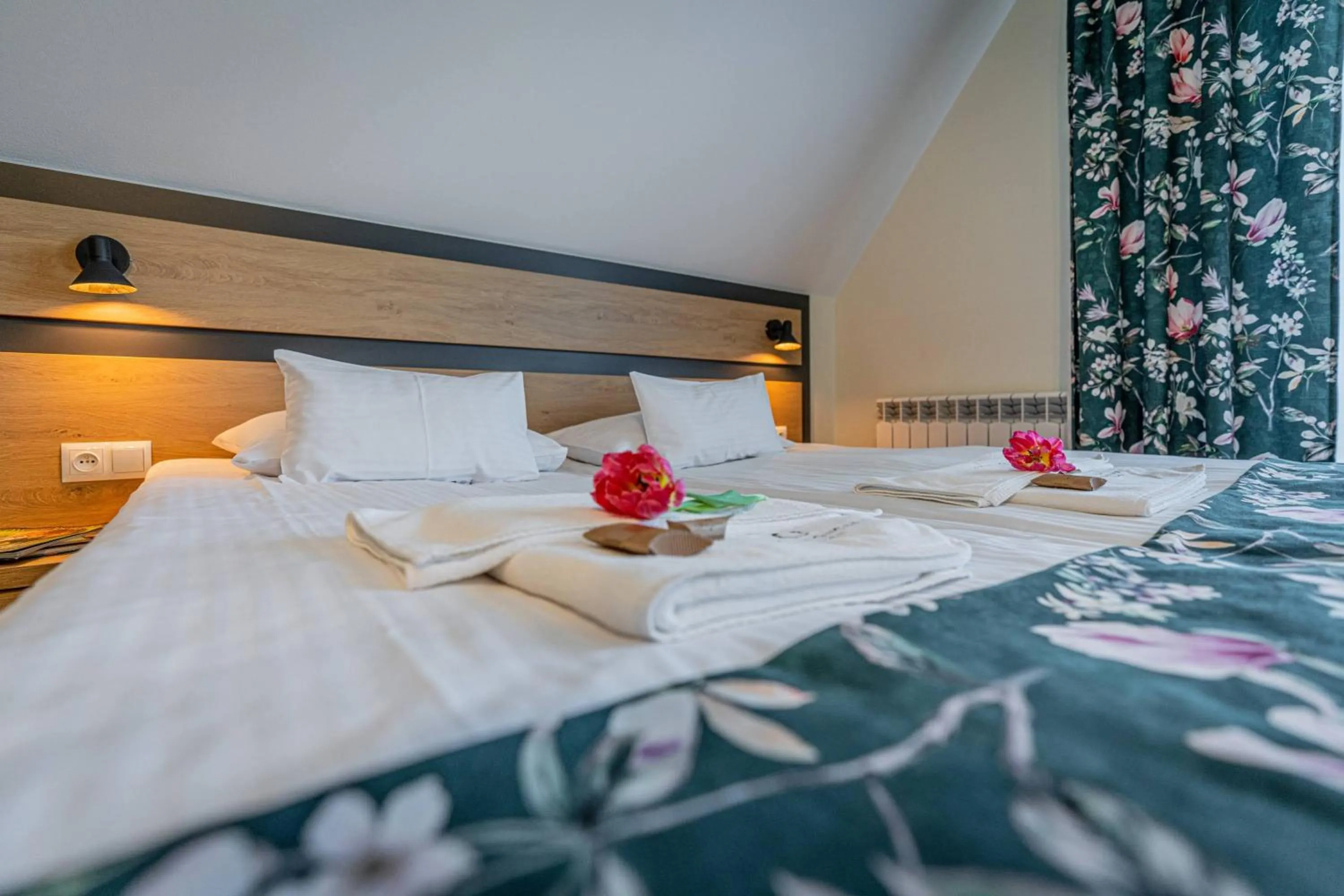 Bed in Rezydencja Markowy Dworek