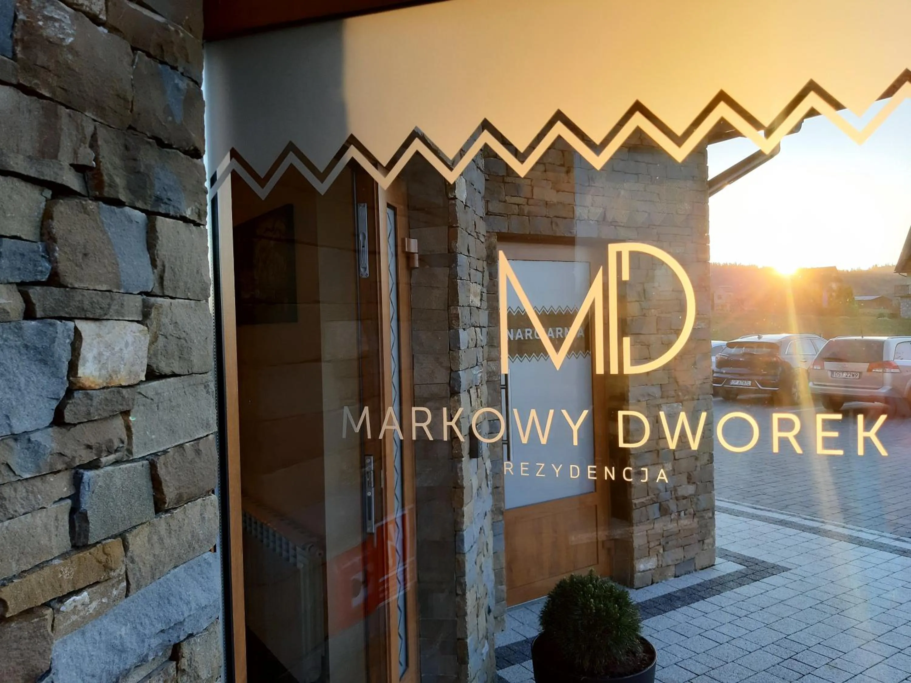 Property building in Rezydencja Markowy Dworek