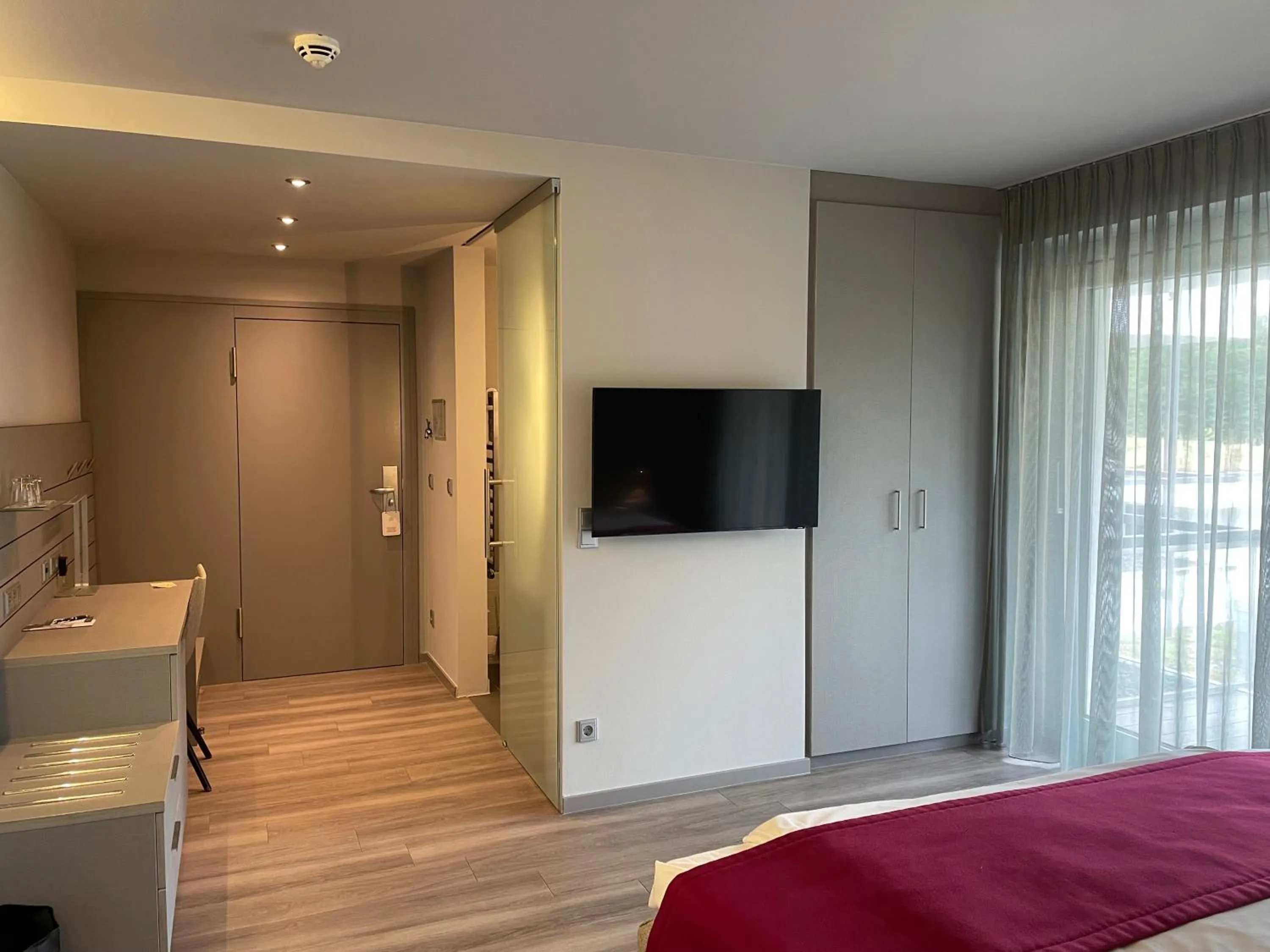 TV and multimedia, Bed in Schlosshotel Monrepos