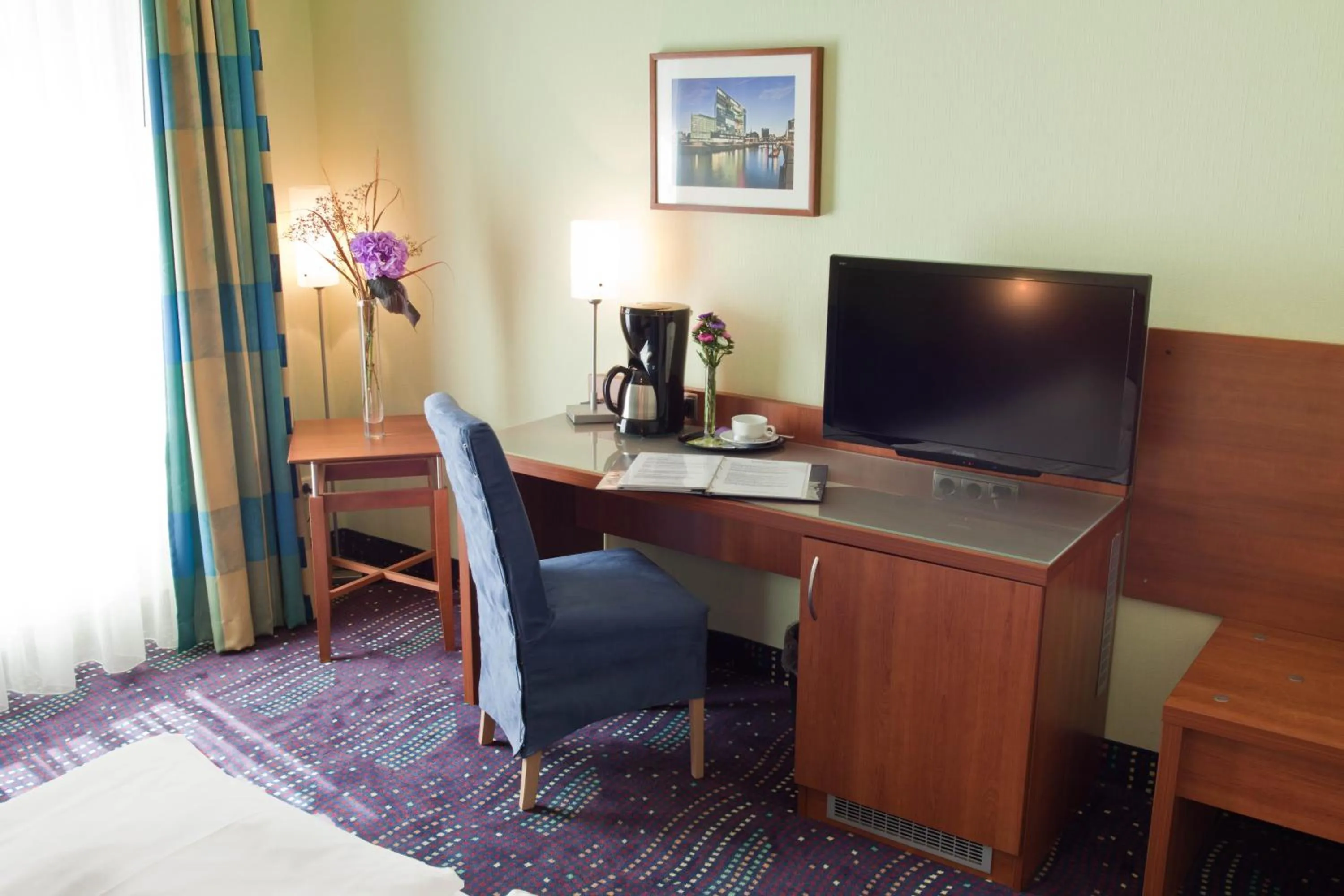Seating area in Hotel Hanseport Hamburg