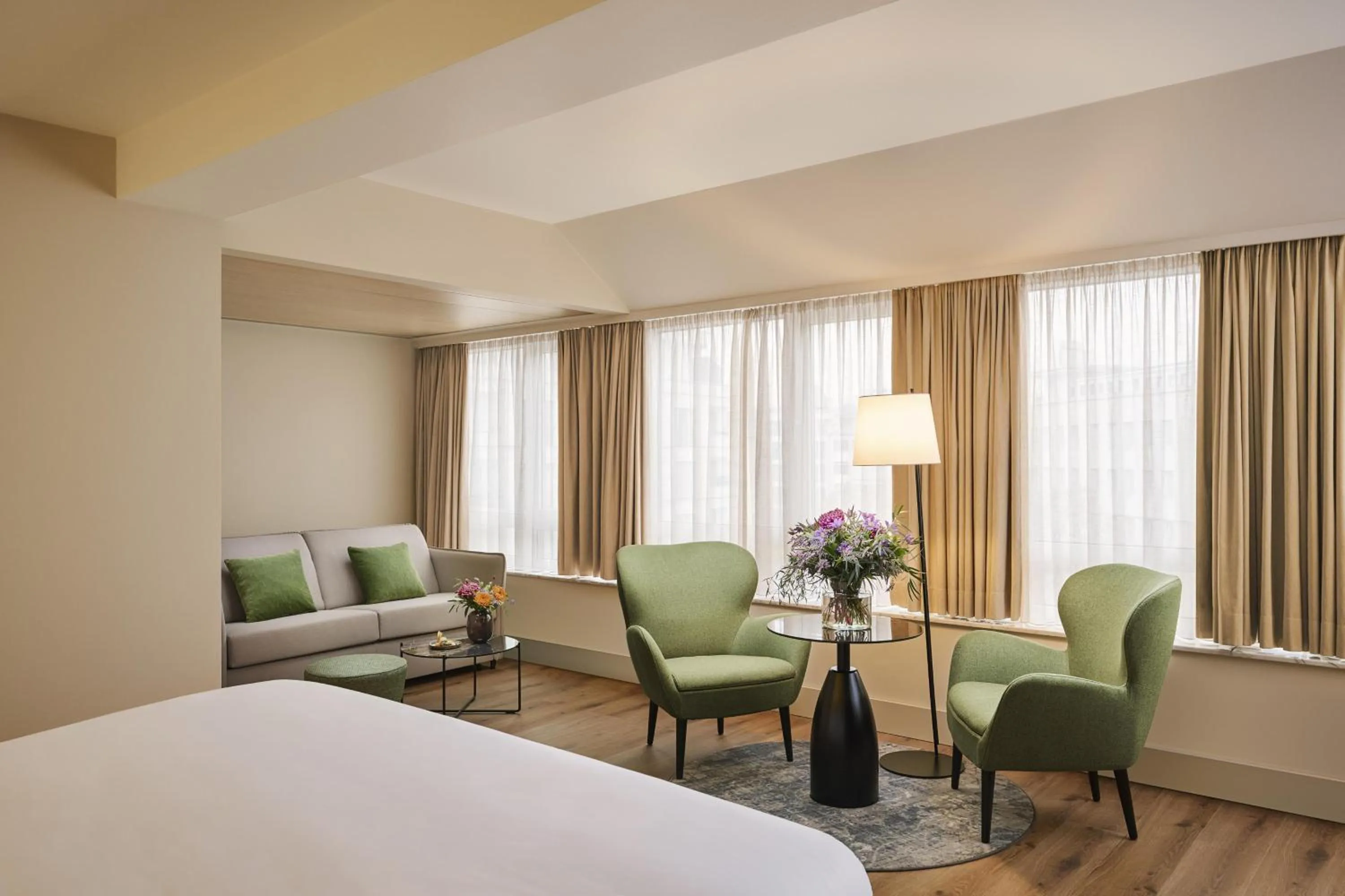 Bedroom, Bed in NH Düsseldorf Königsallee