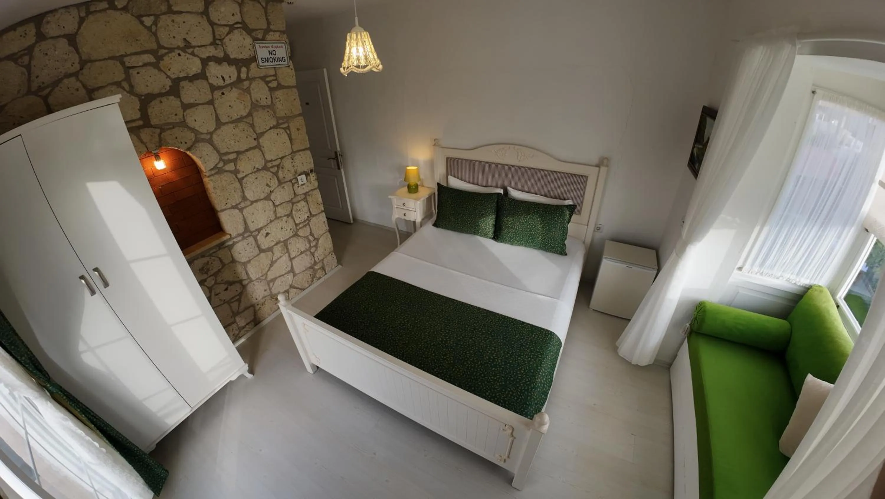 Bed in Adelfia Hotel