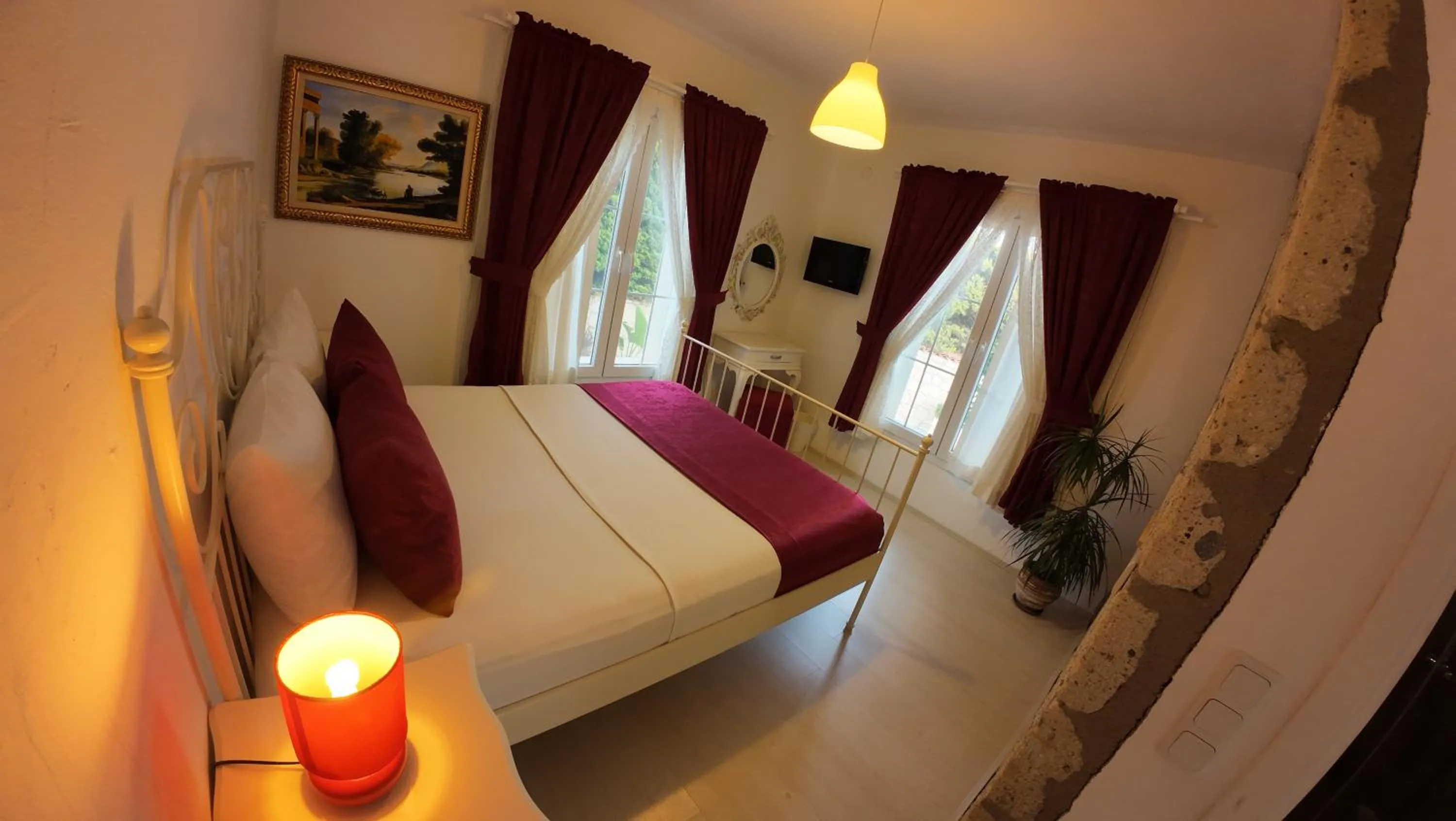 Bed in Adelfia Hotel