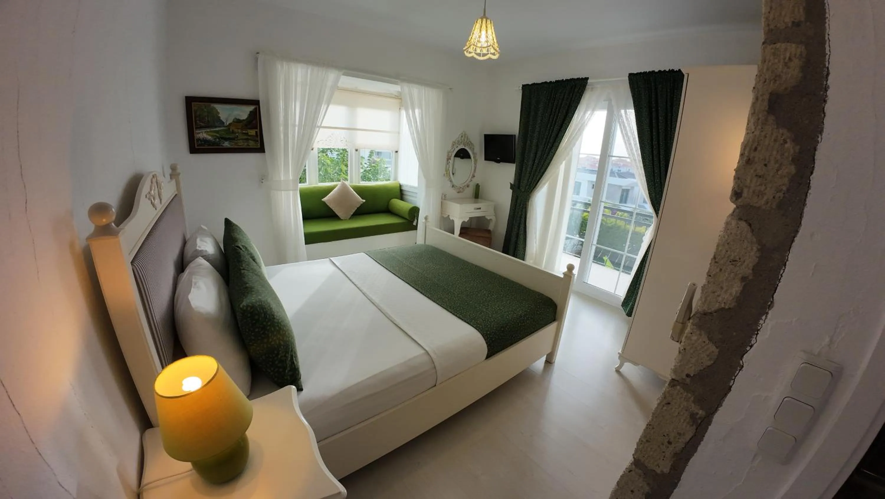 Bed in Adelfia Hotel