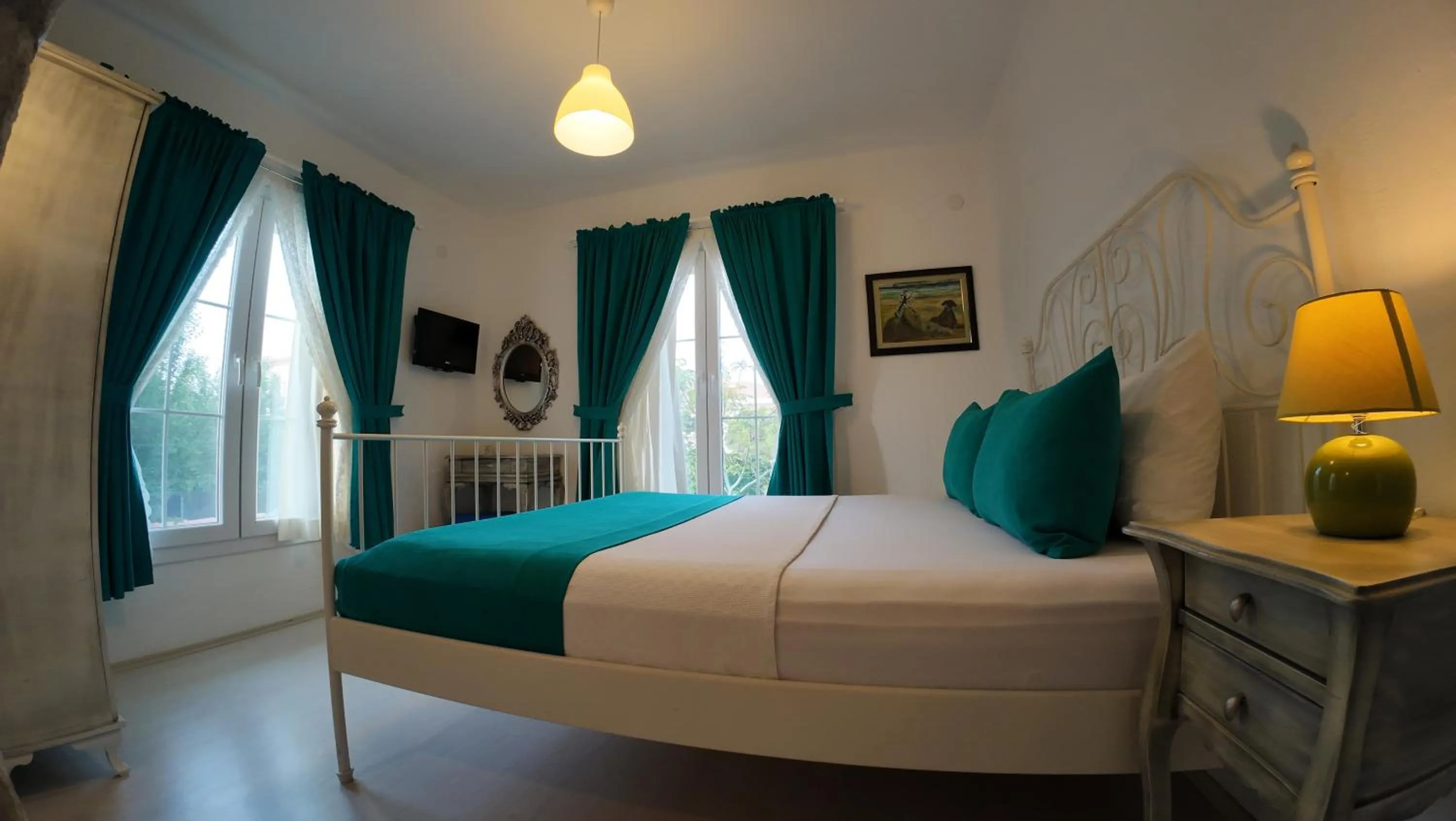 Bed in Adelfia Hotel