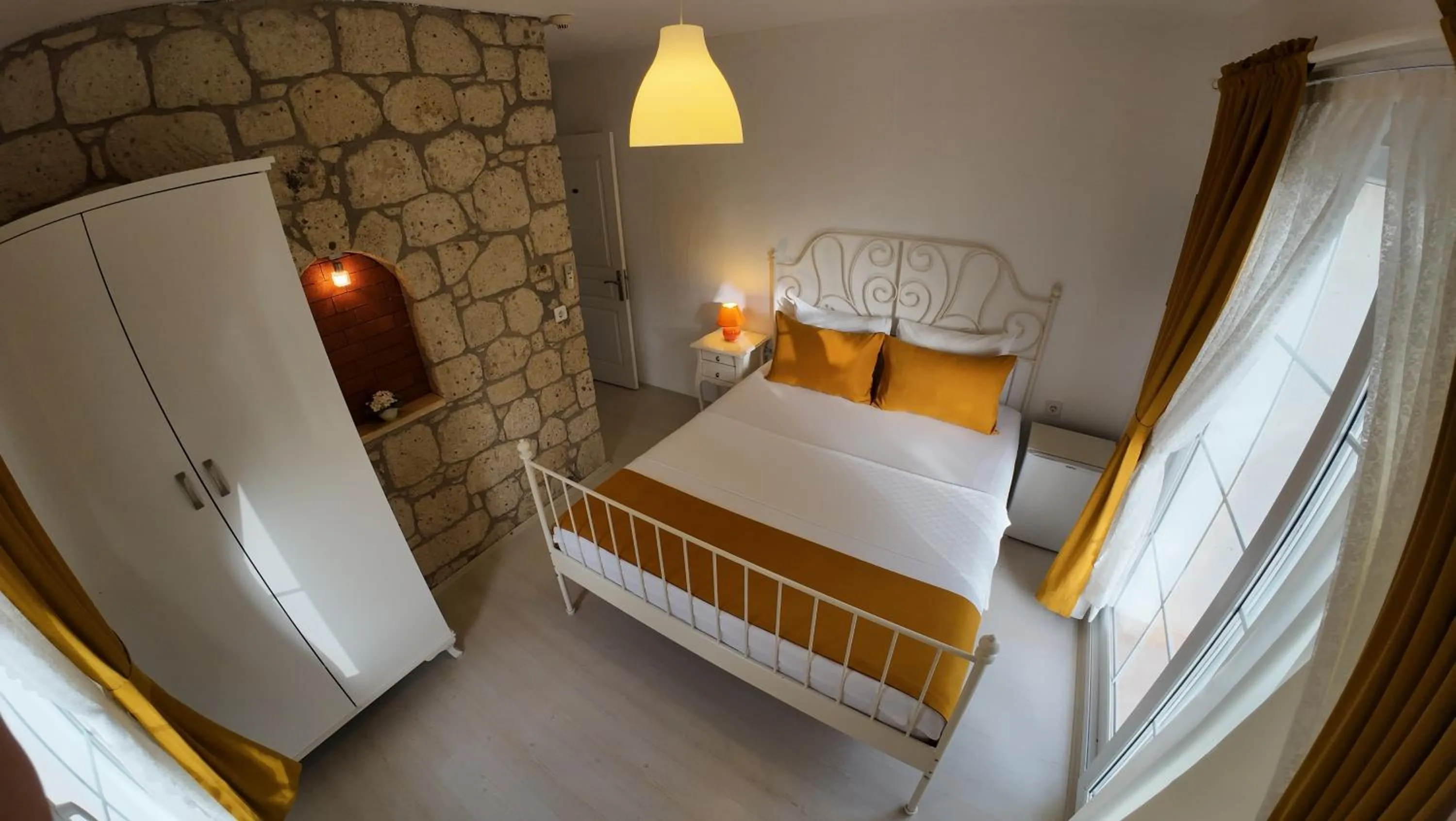 Bed in Adelfia Hotel