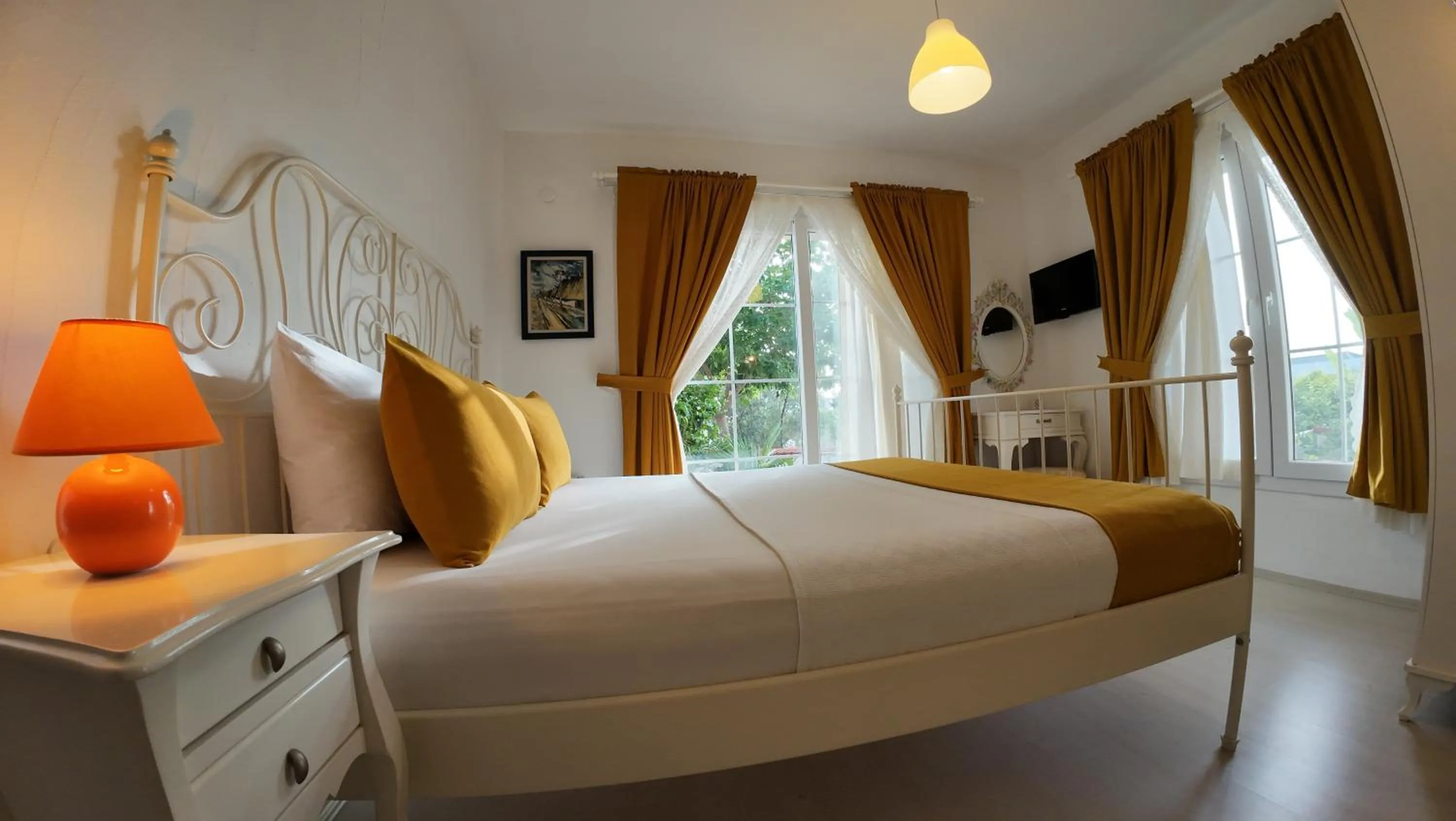 Bed in Adelfia Hotel