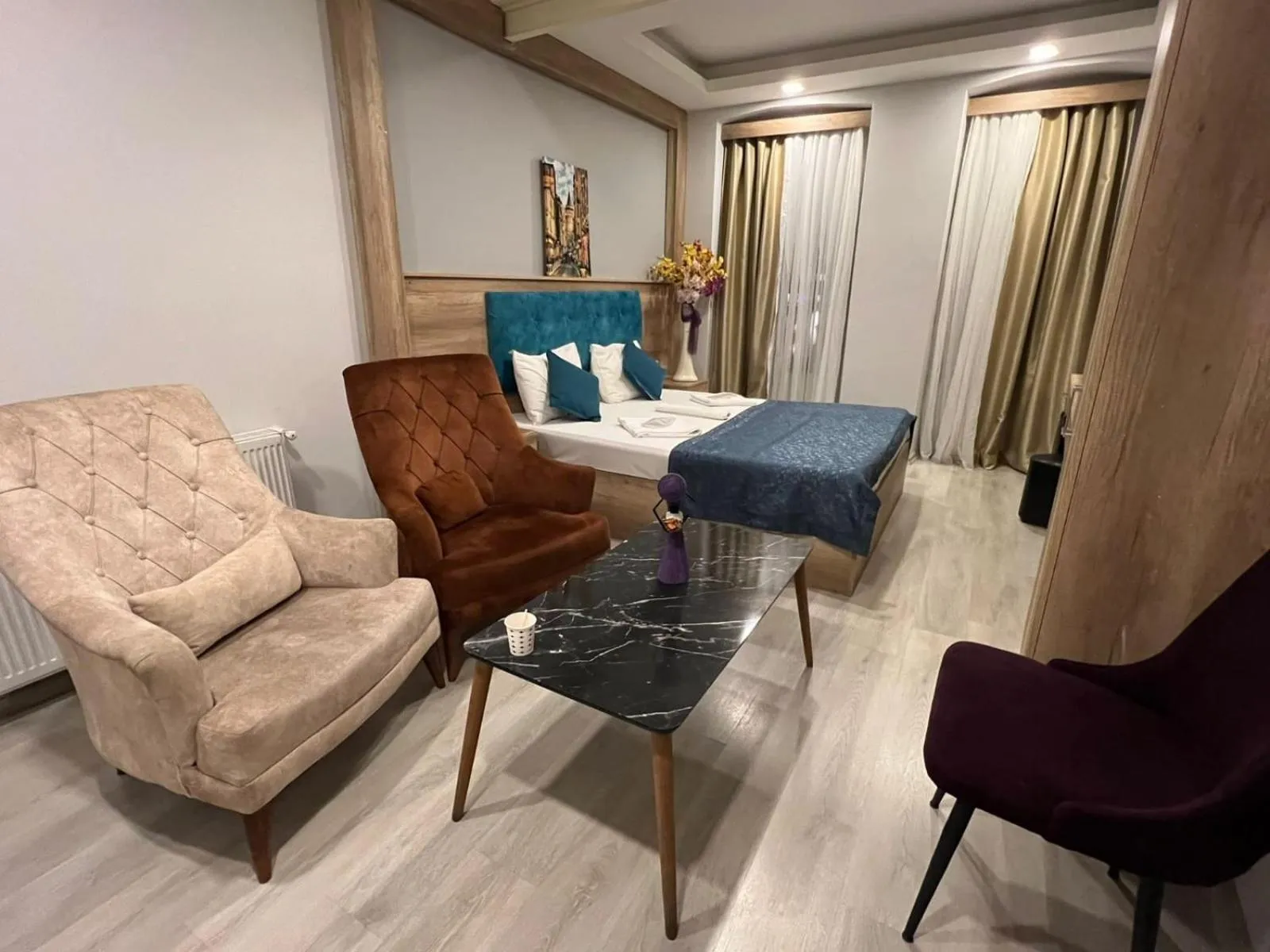 Living room in Destinia Pera