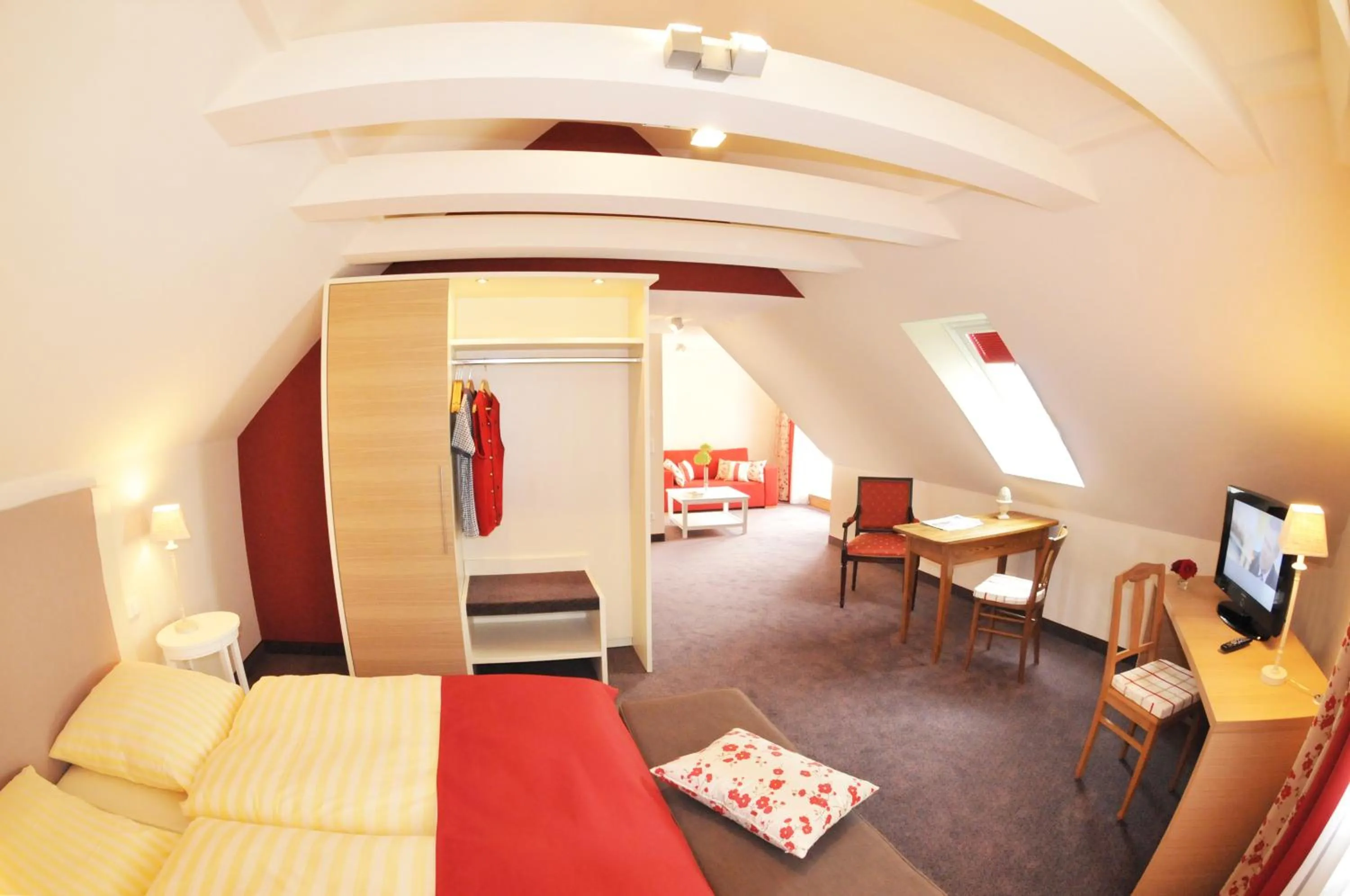 Bed in Flair Hotel zum Storchen