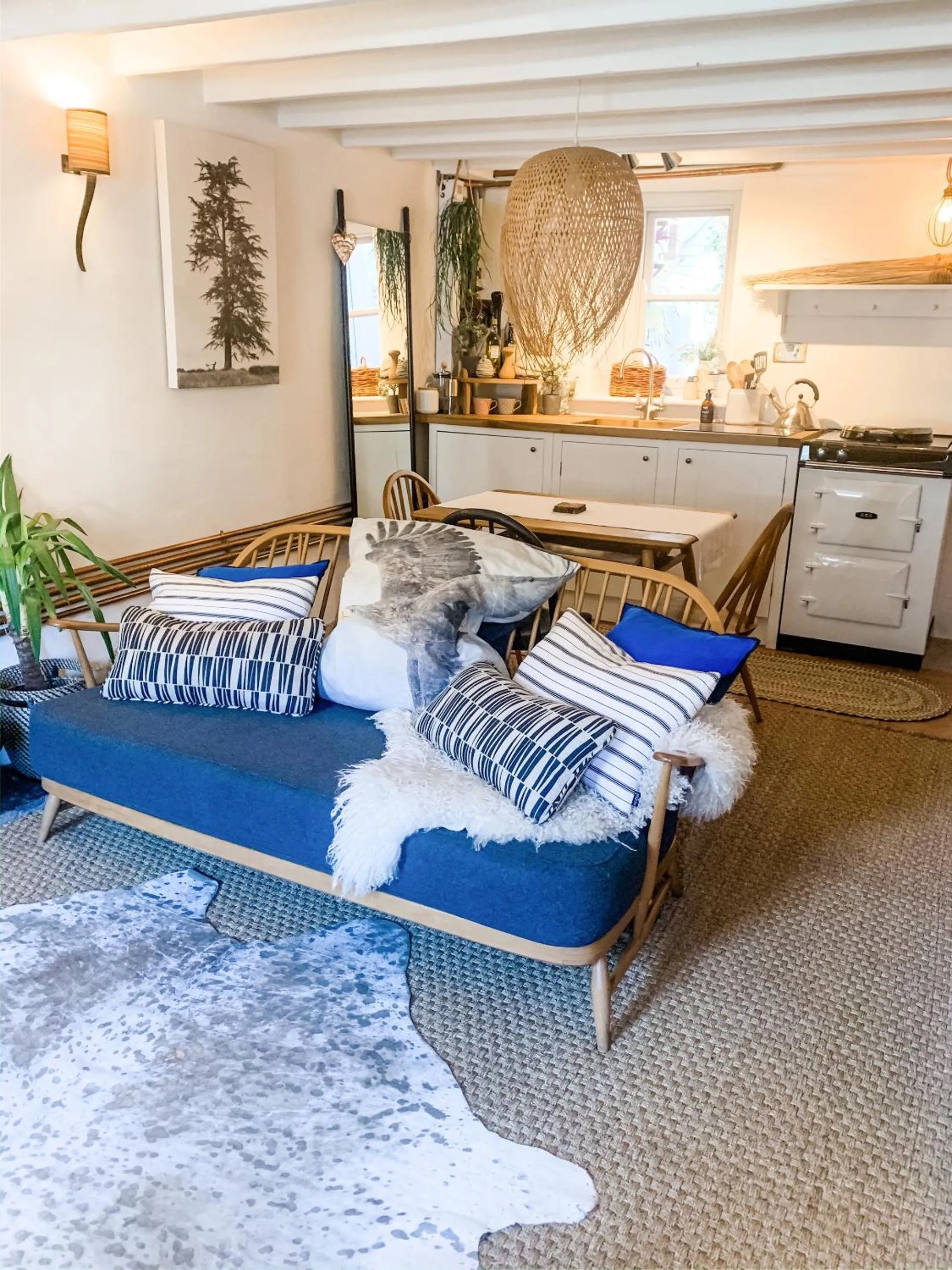 Living room in Snowdonia Stone Cottage