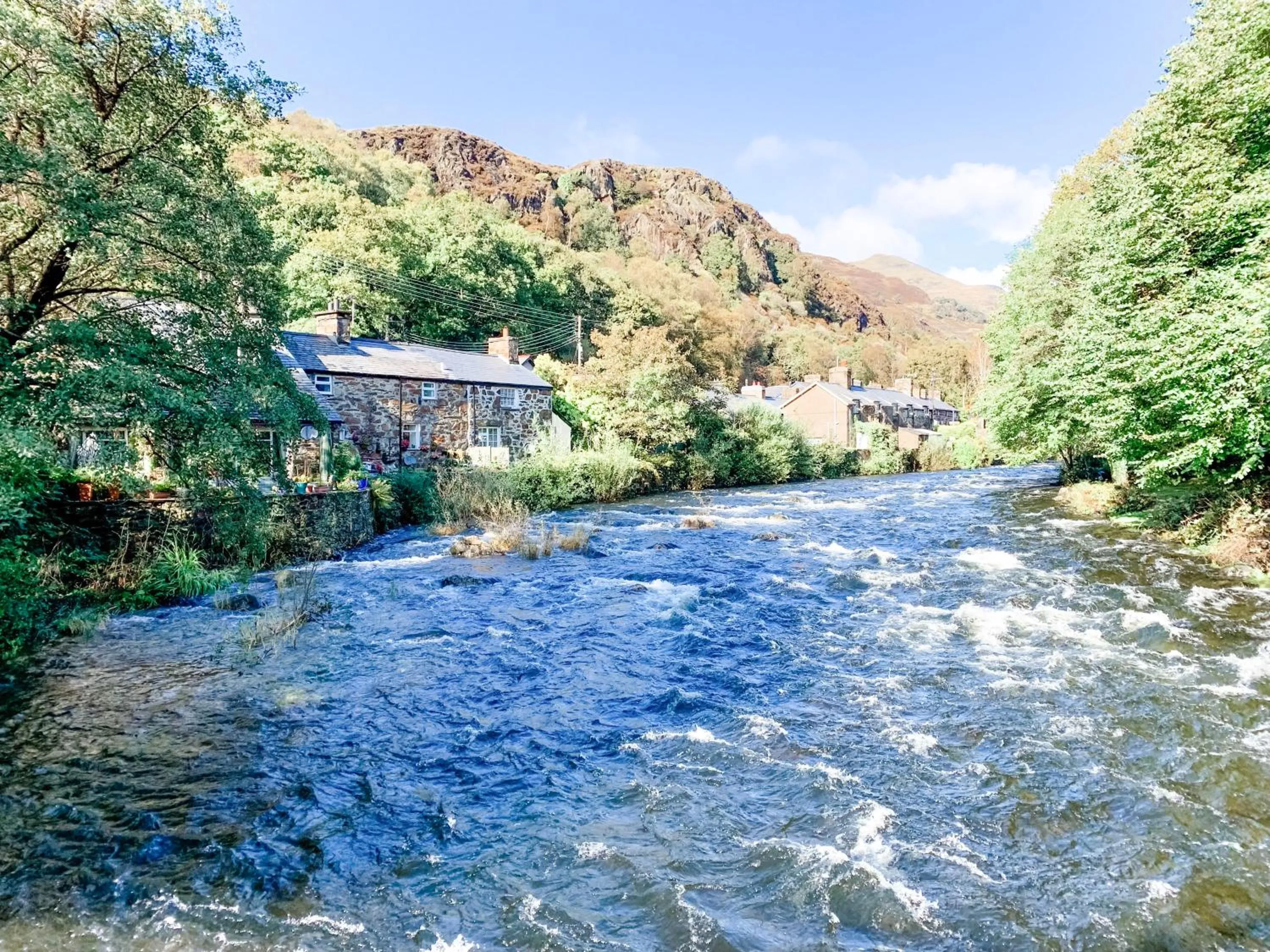 Natural landscape in Snowdonia Stone Cottage