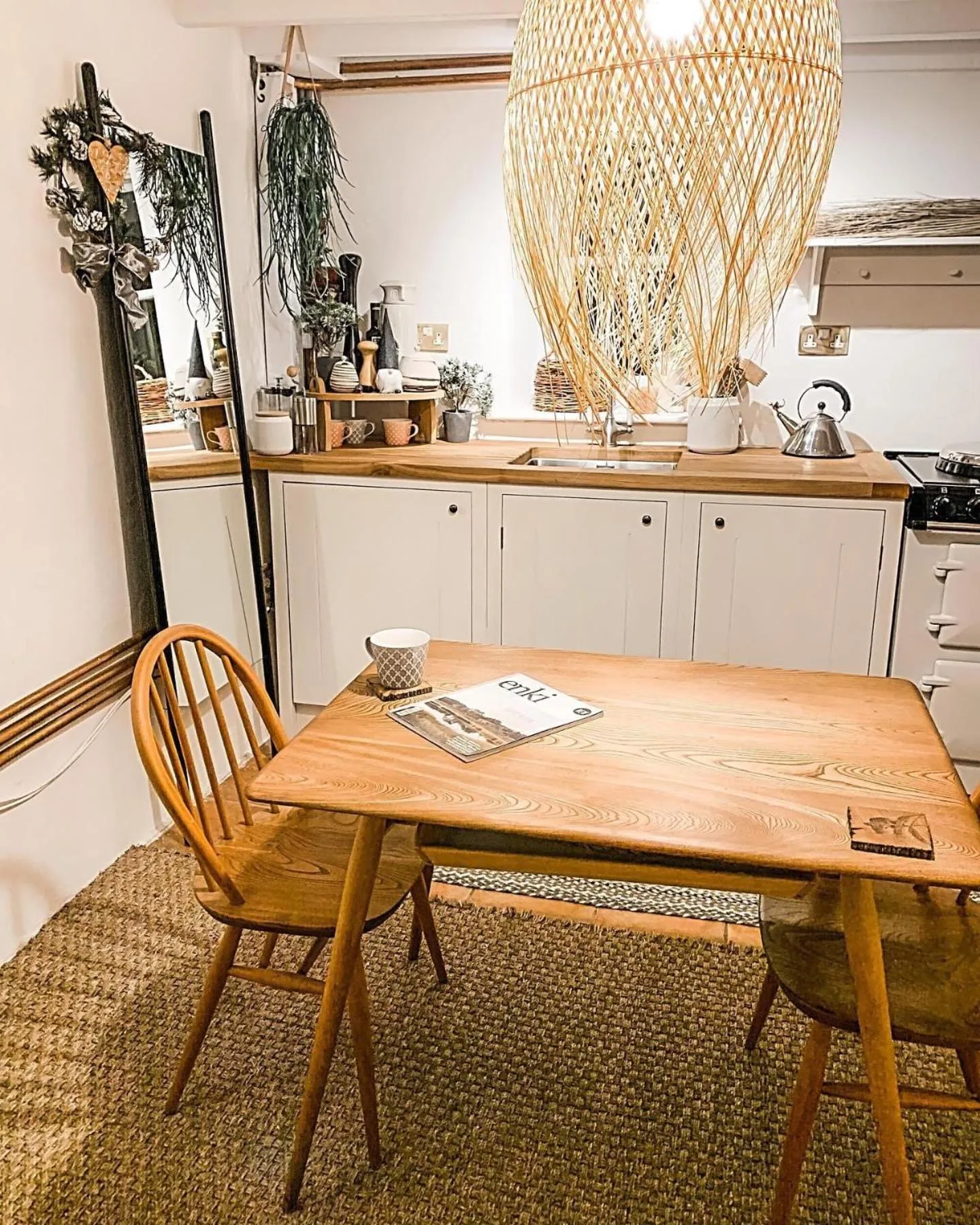 Kitchen or kitchenette in Snowdonia Stone Cottage