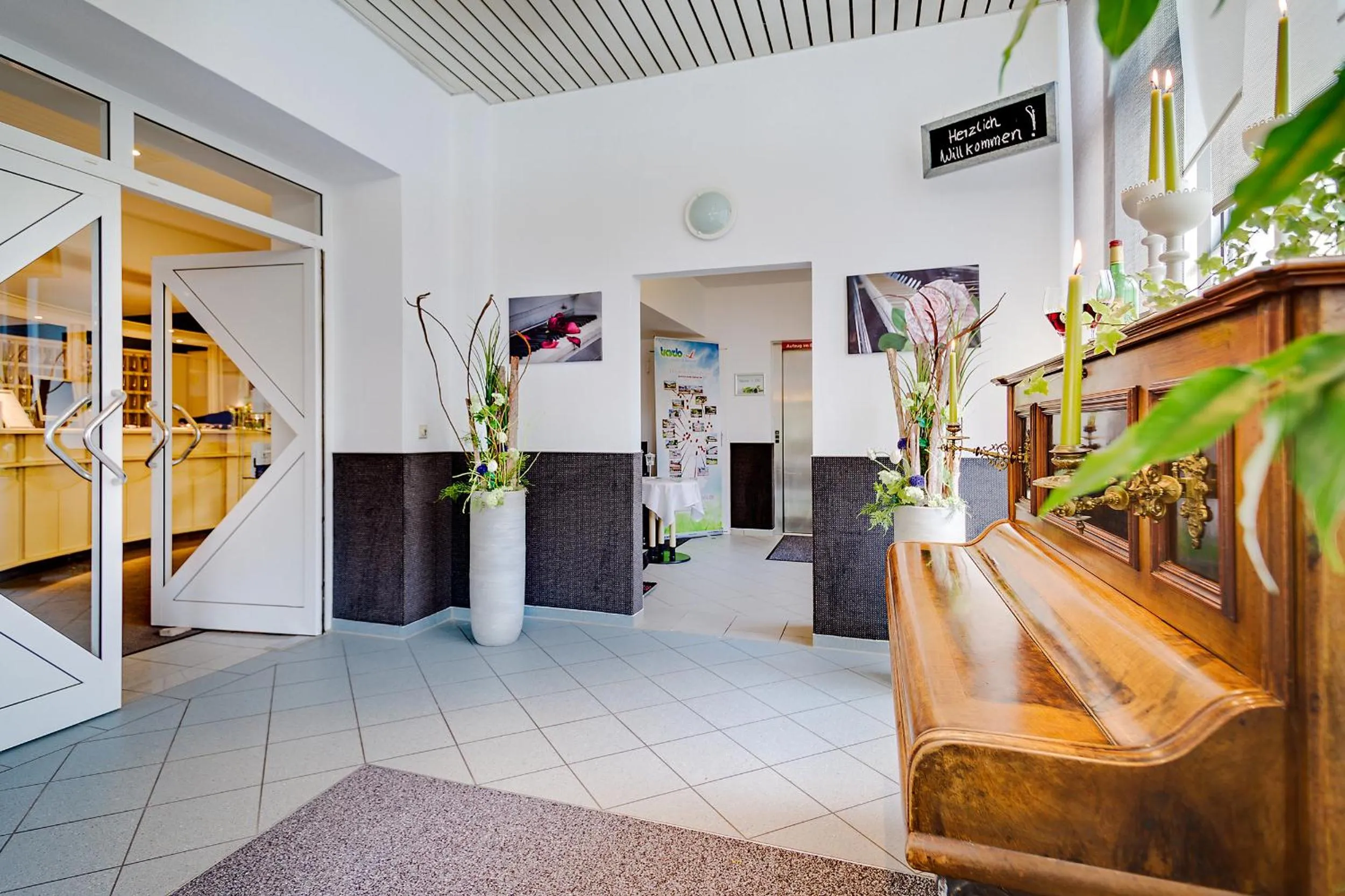 Decorative detail in Hotel Alte Klavierfabrik Meißen