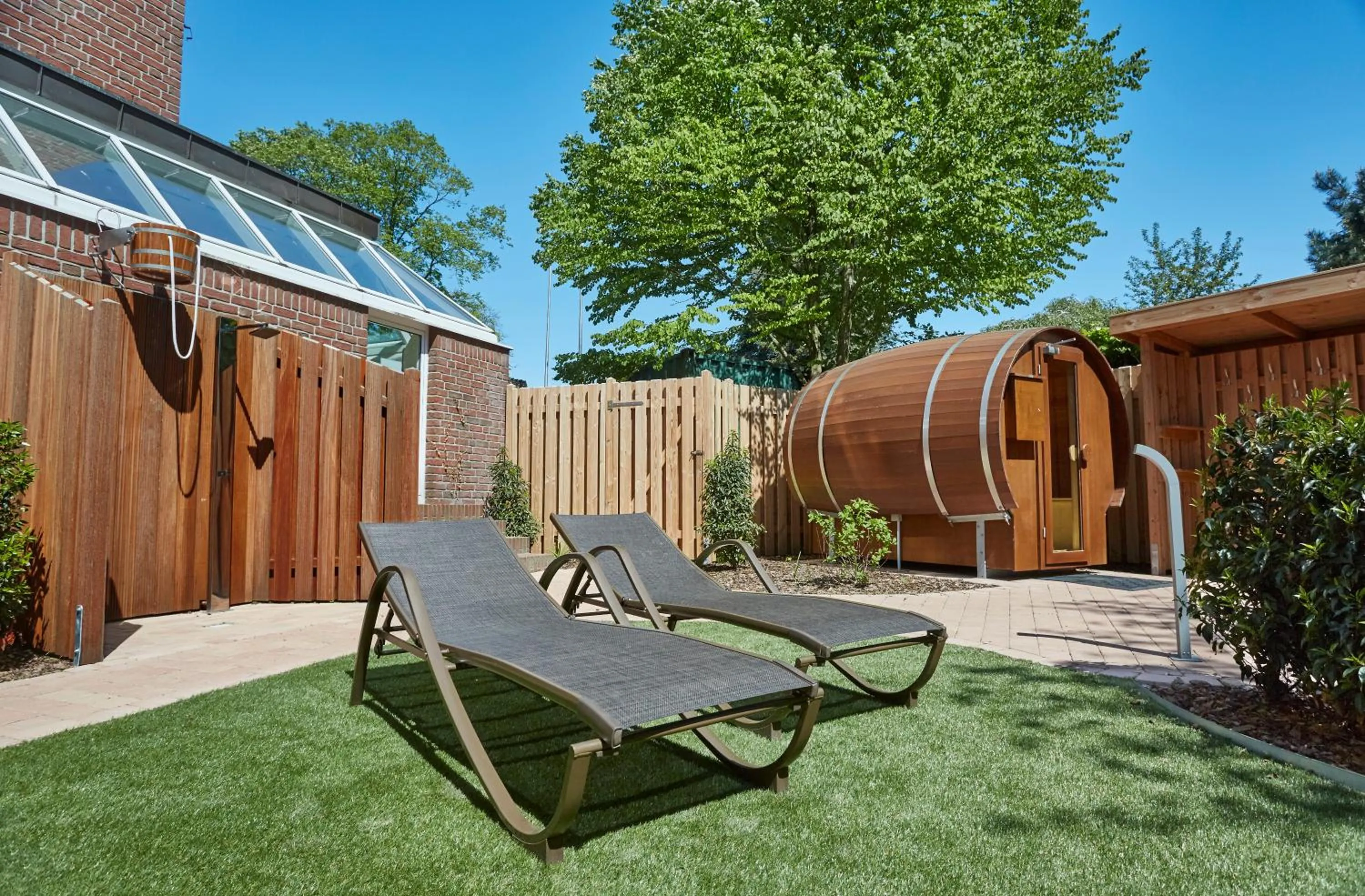 Garden in Das Schokoladenhotel