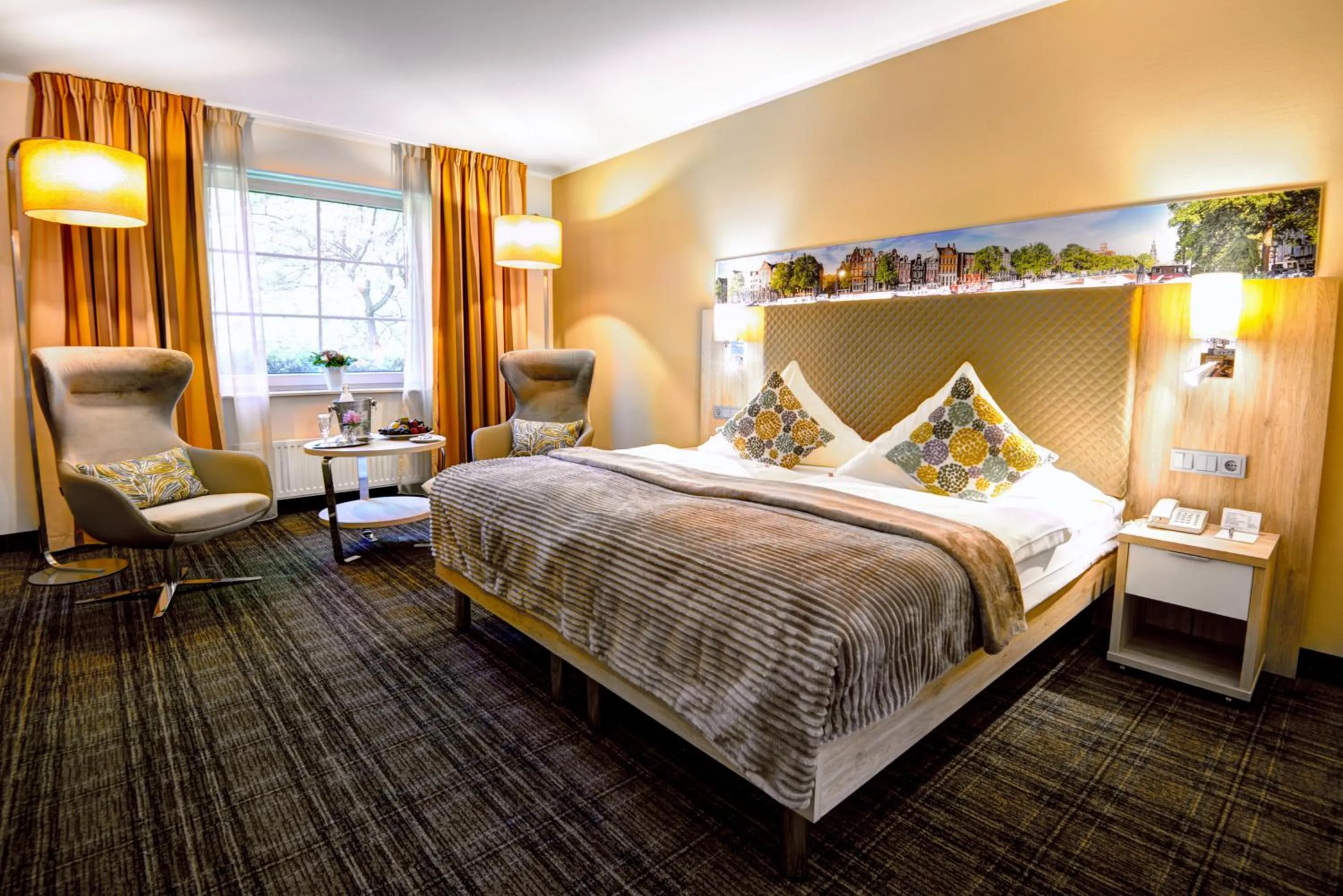 Photo of the whole room, Bed in NordWest-Hotel Amsterdam