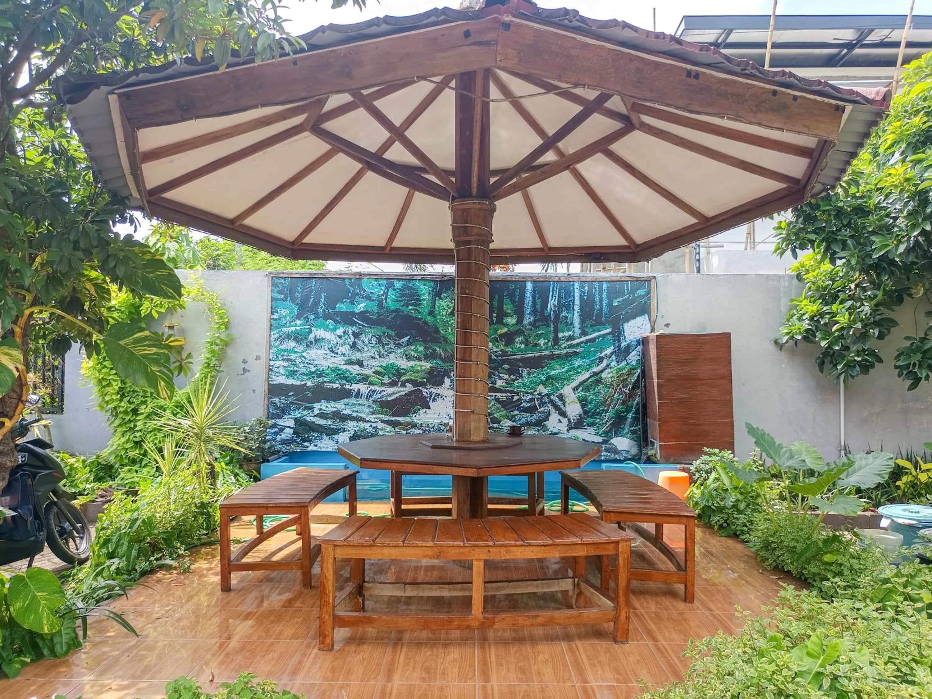Seating area in Sakinah Family Residence