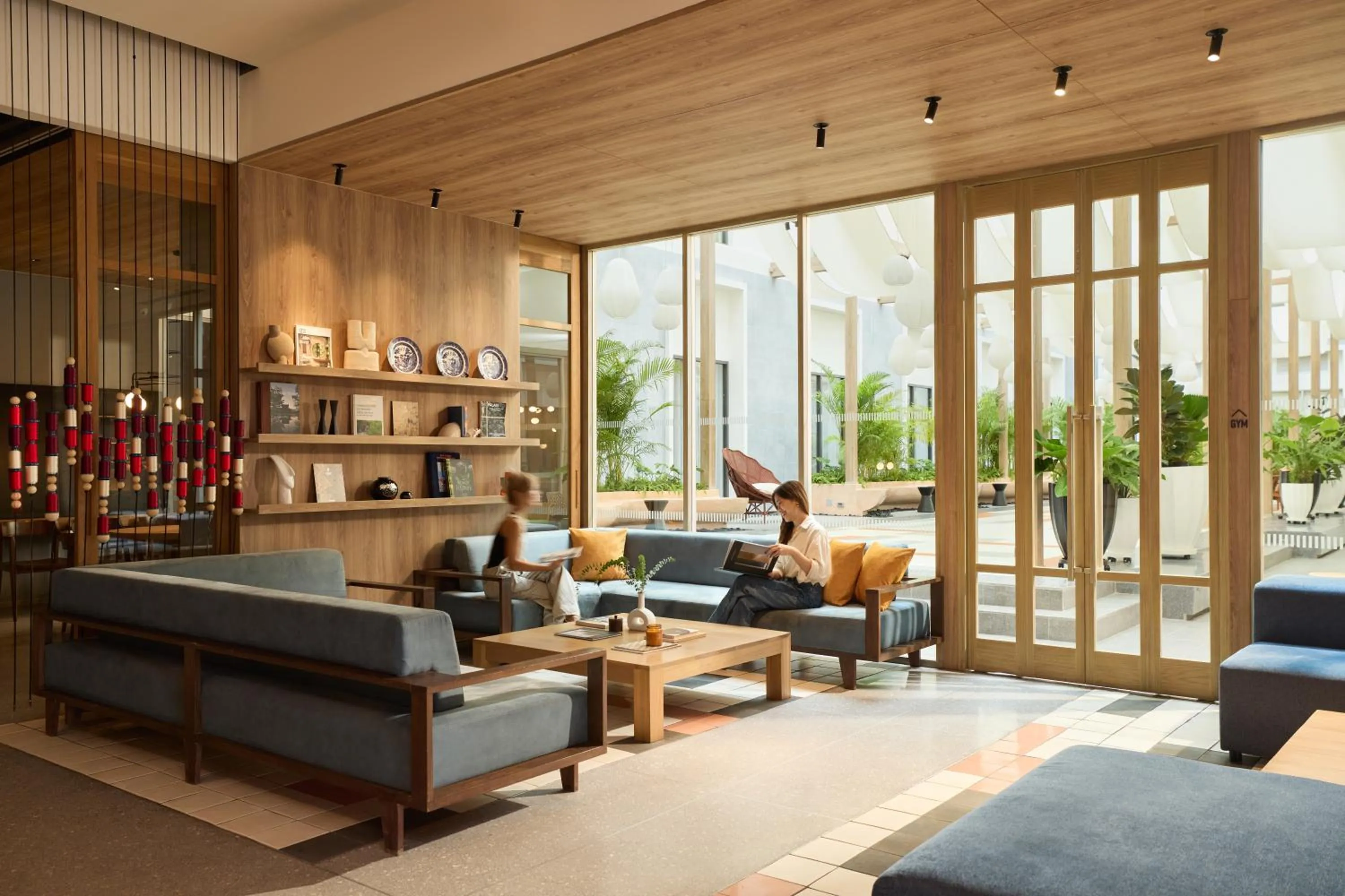 Seating area in ASAI Bangkok Chinatown