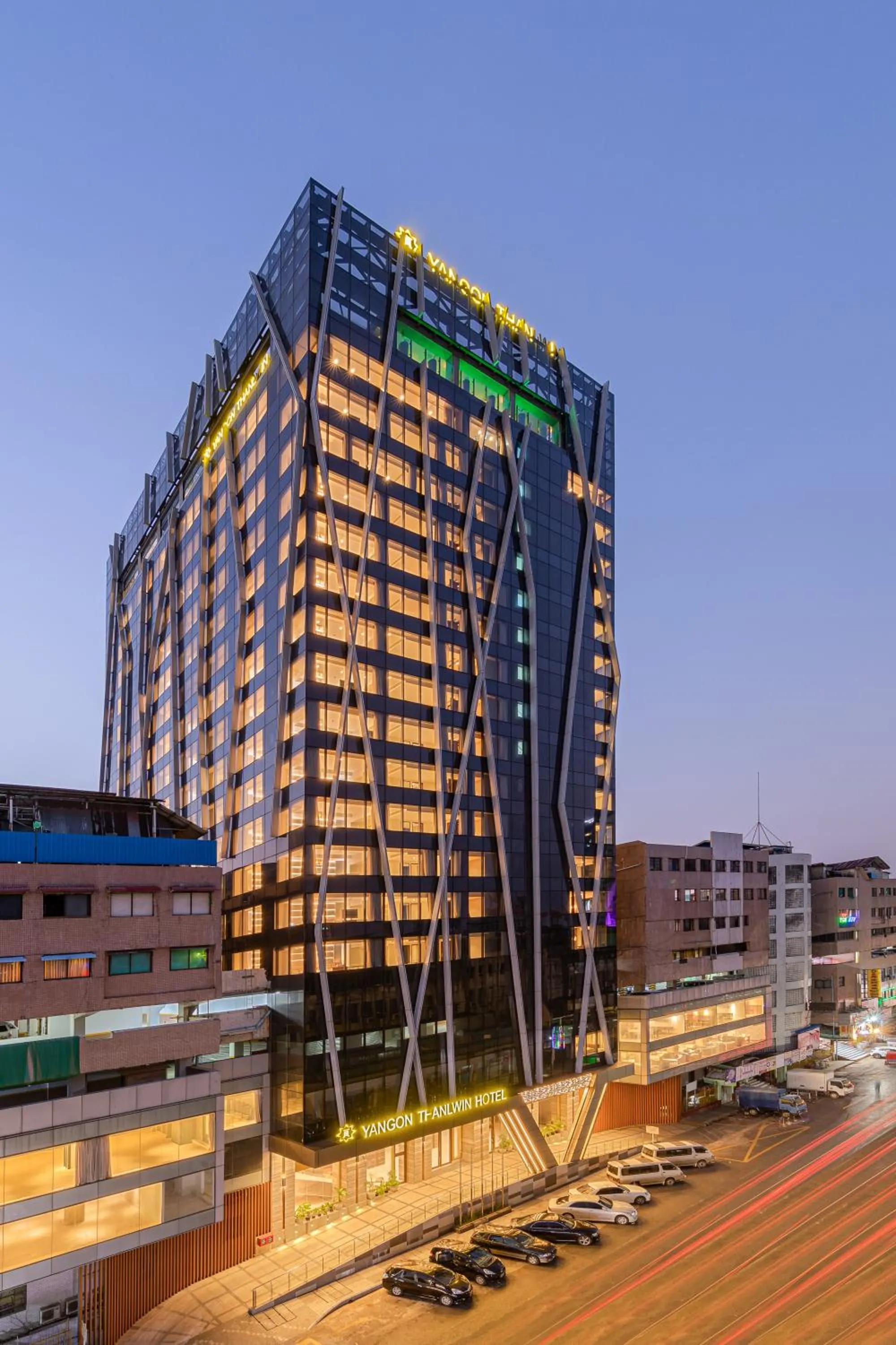 Property building in Yangon Thanlwin Hotel