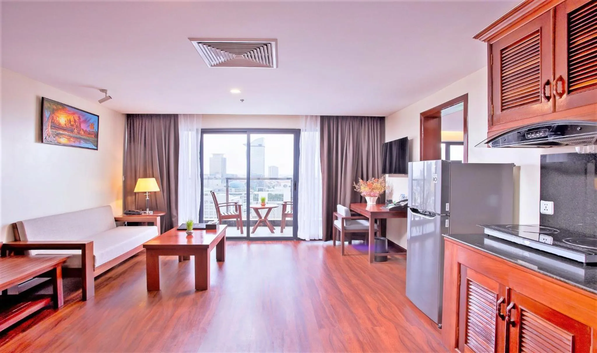 Kitchen or kitchenette in Poulo Wai Hotel, Trademark Collection by Wyndham