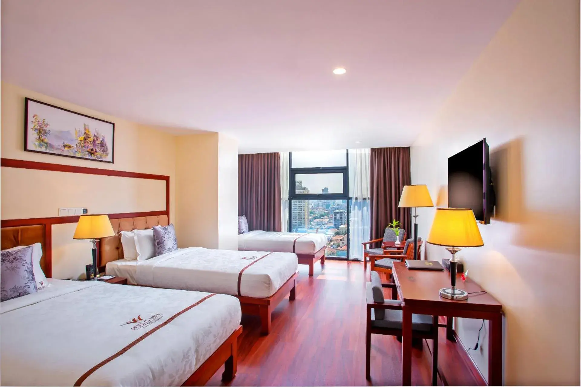 Landmark Triple Bed in Poulo Wai Hotel, Trademark Collection by Wyndham Landmark Triple Bed in Poulo Wai Hotel, Trademark Collection by Wyndham