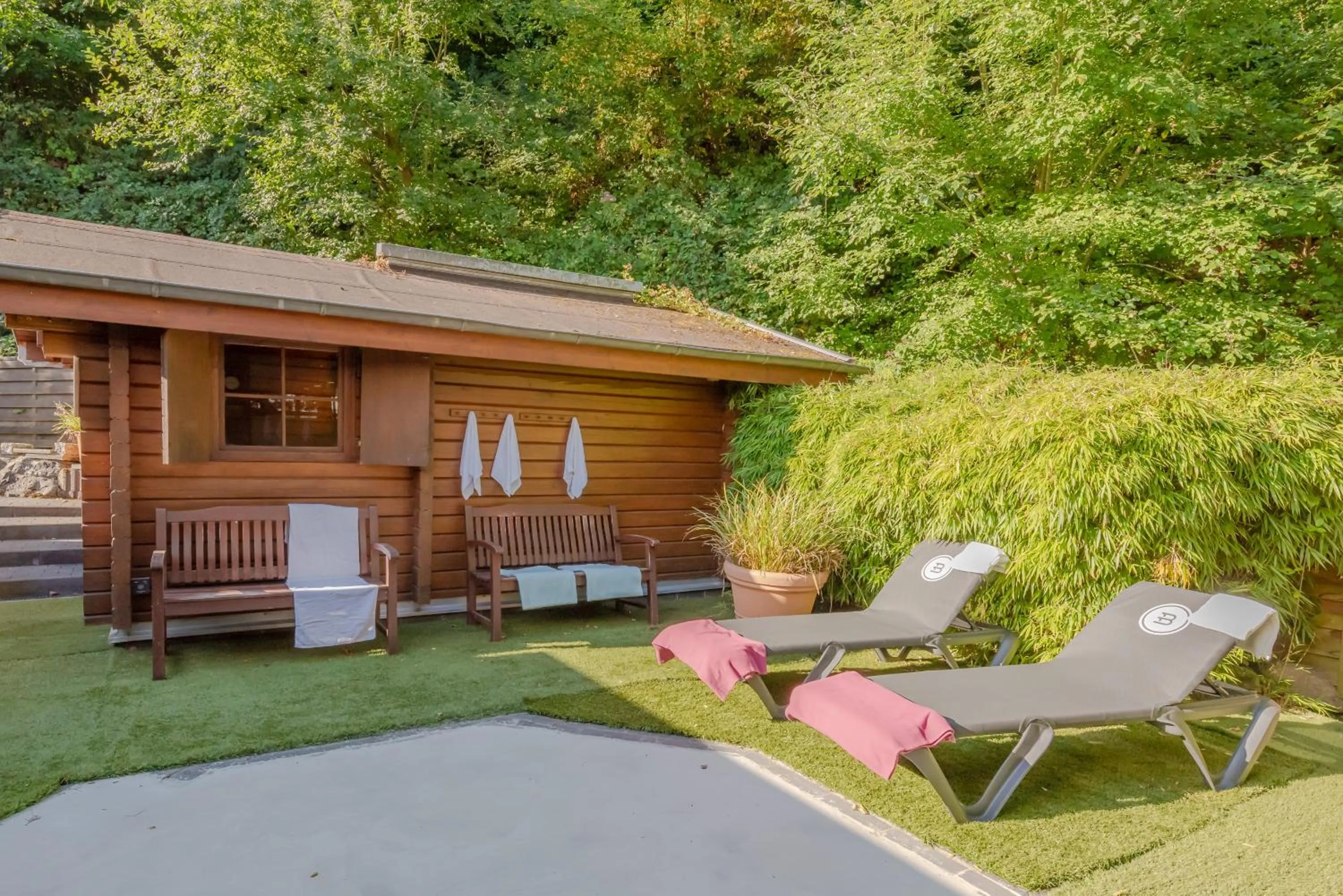 Garden in Fletcher Hotel-Restaurant Arnsberg-Sauerland