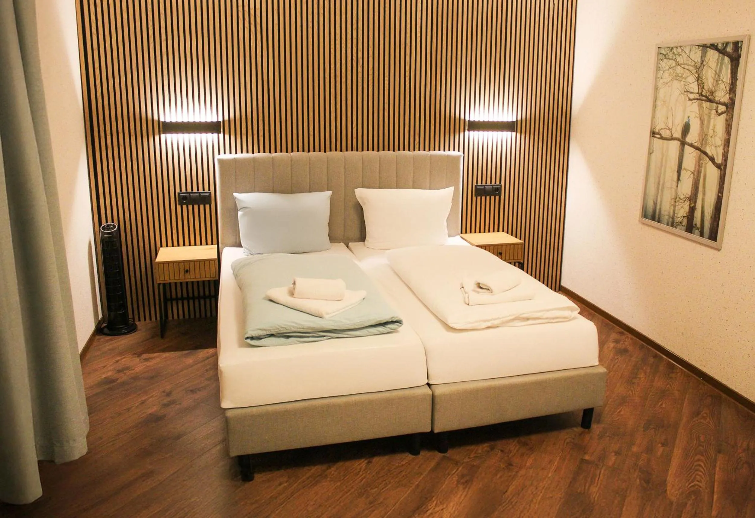 Bed in Hotel Simonis Koblenz