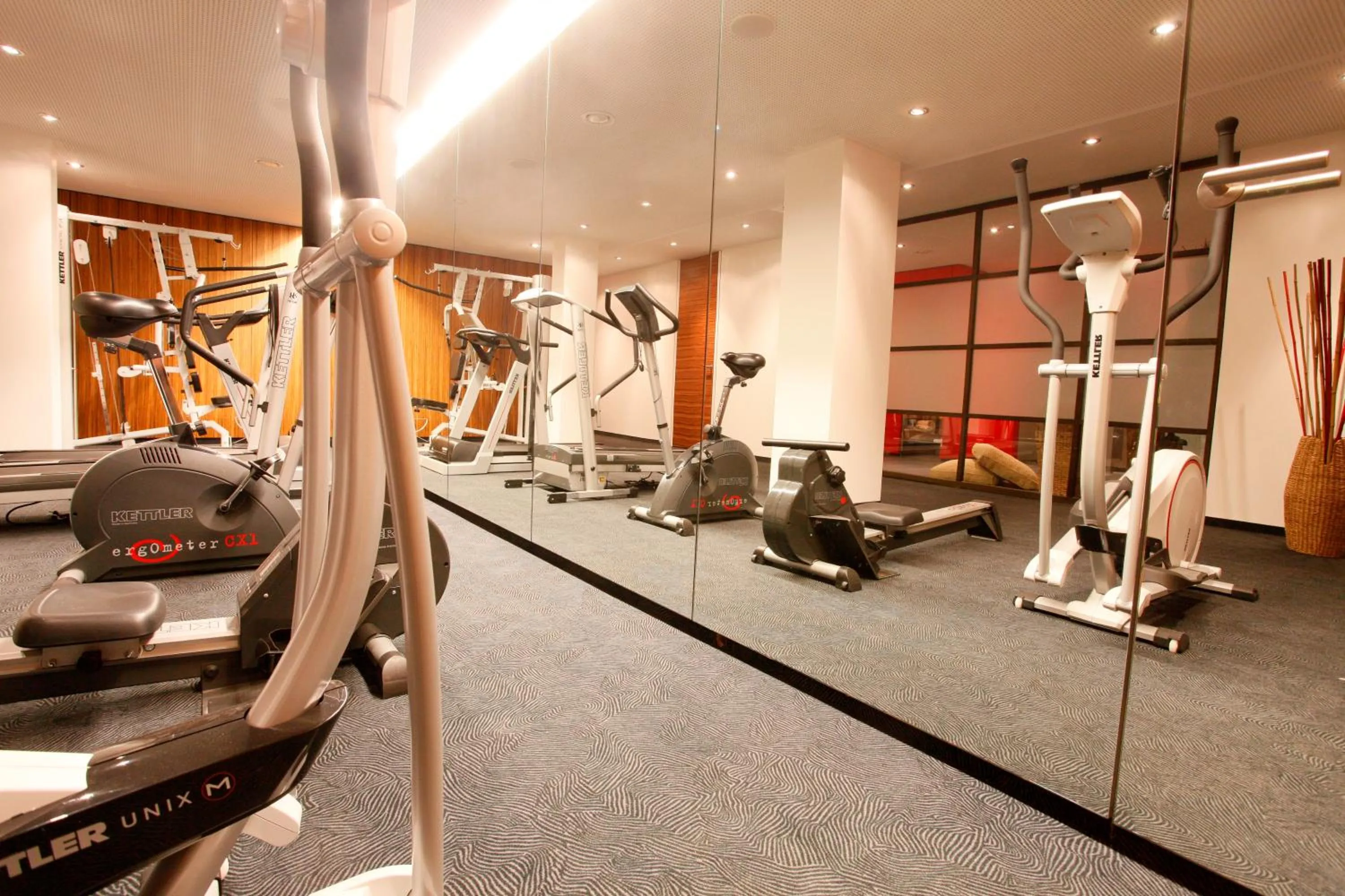 Fitness centre/facilities in Hotel Schempp