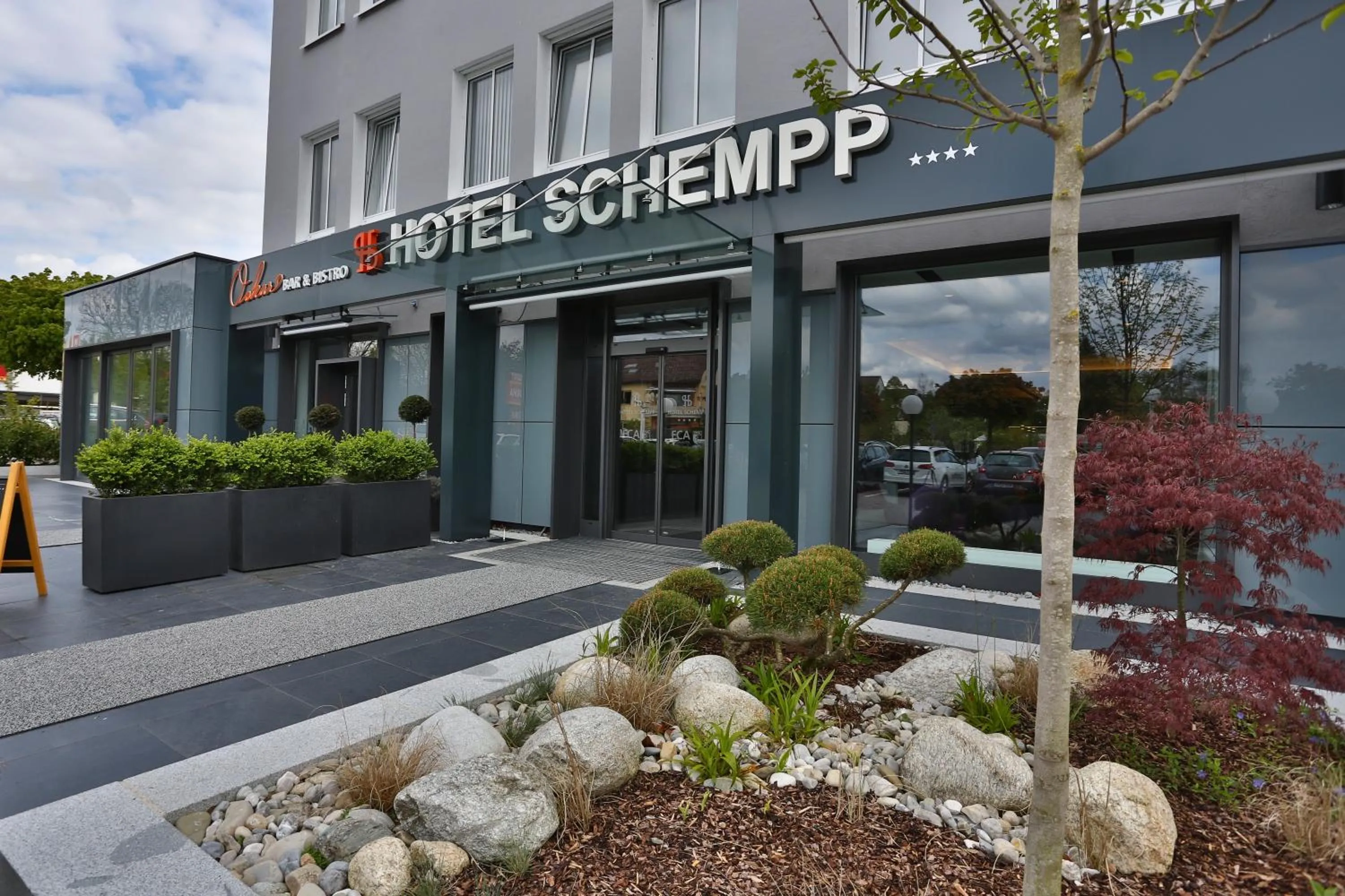 Facade/entrance in Hotel Schempp