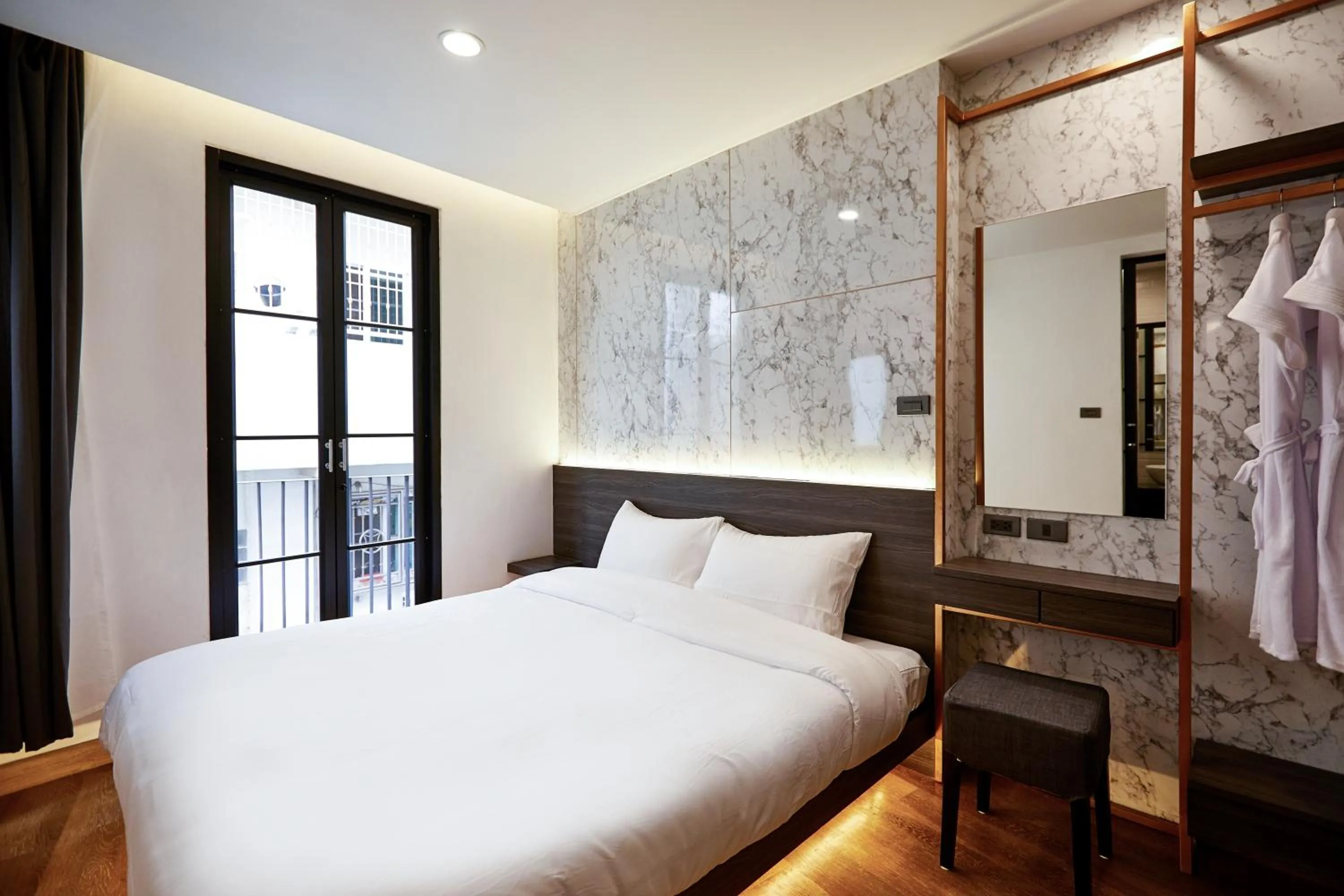 Bed in Livinn91 Hotel