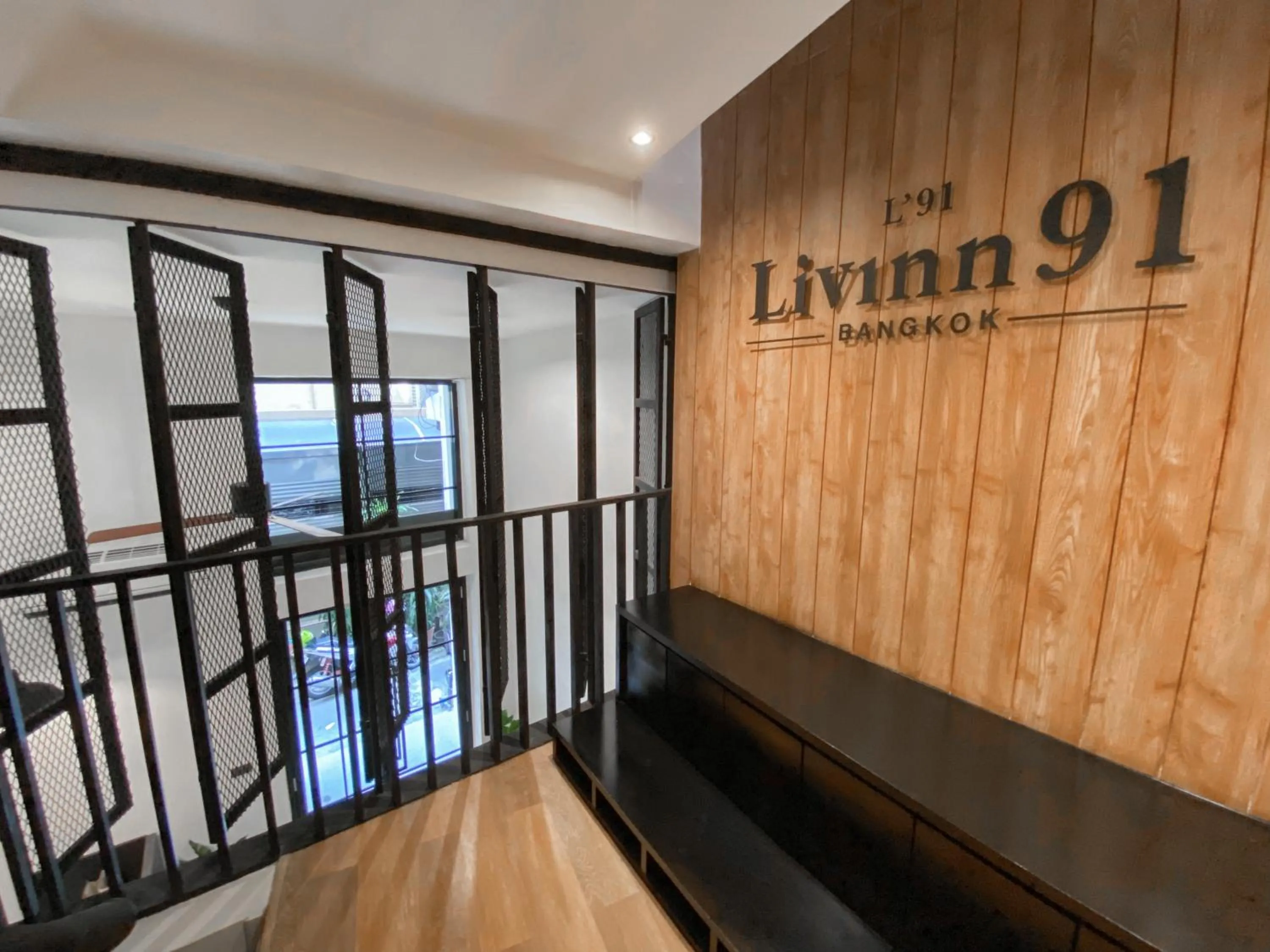 Property logo or sign in Livinn91 Hotel